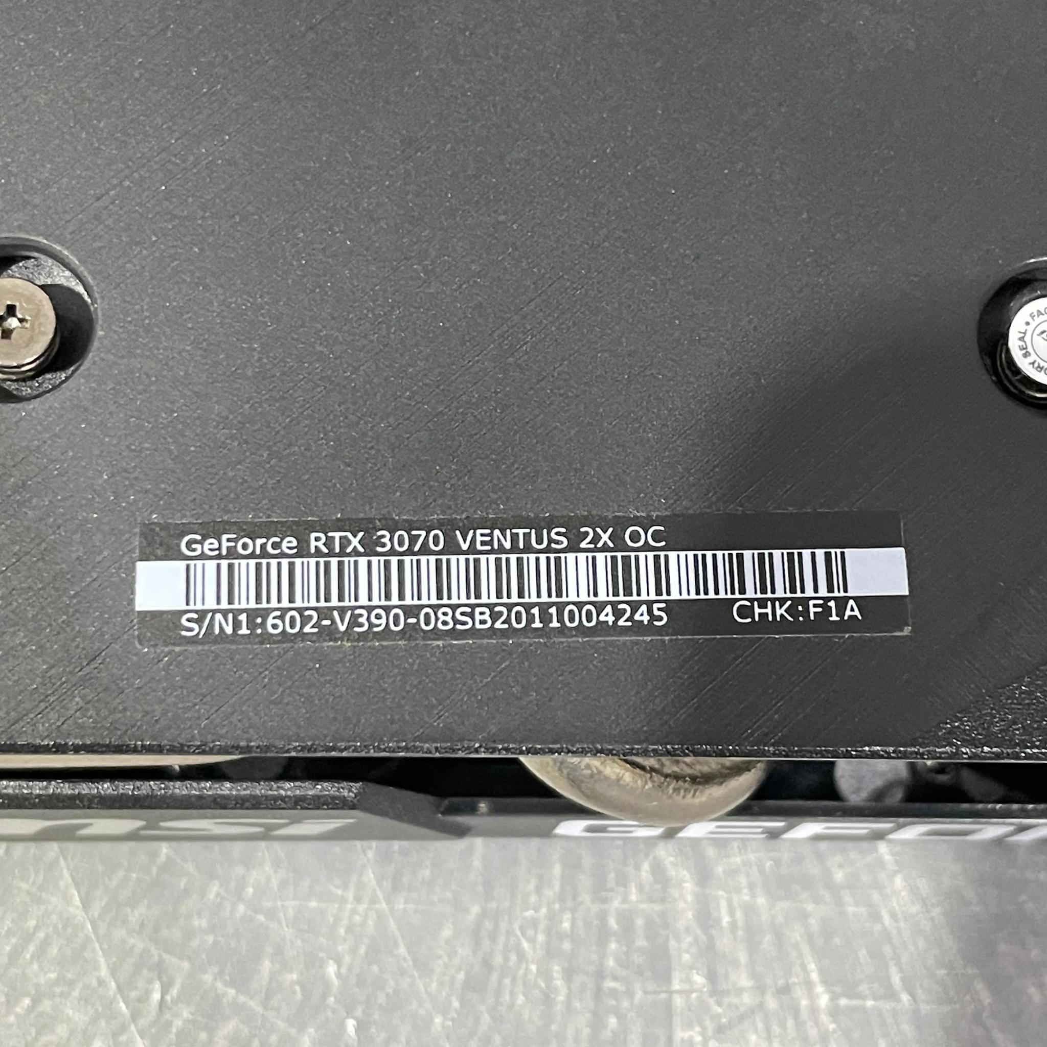 MSI RTX 3070 Ventus 2X OC