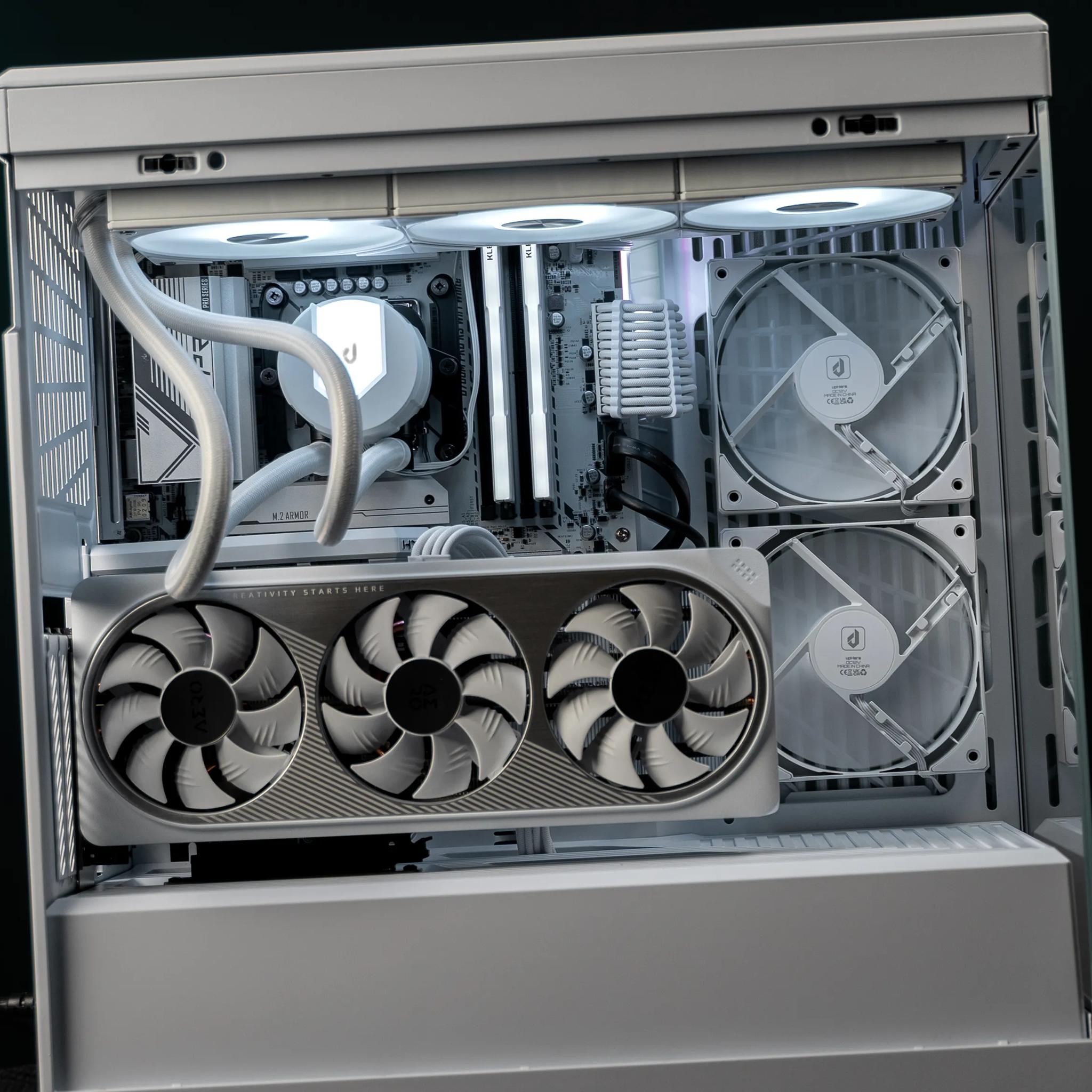 “CorpoLight” RTX 4070 i5 14600K 32GB Windows 11 Pro 2TB Workstation Gaming PC