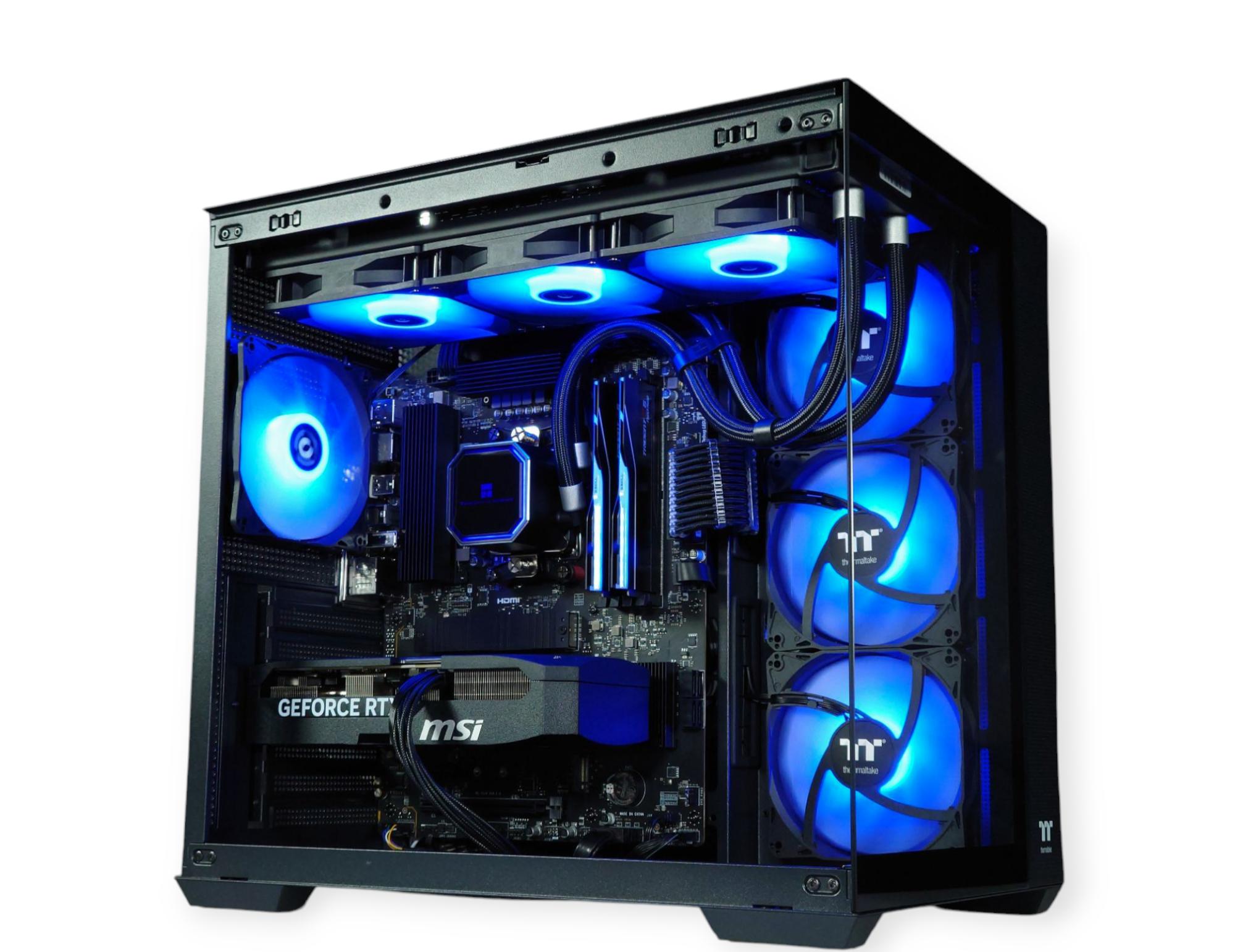 🌌 ☄️Liquid Cooled Gaming PC☄️Nvidia RTX 5060 Ti 16GB🌌AMD Ryzen 7 7700🌌32GB DDR5🌌1TB NVME