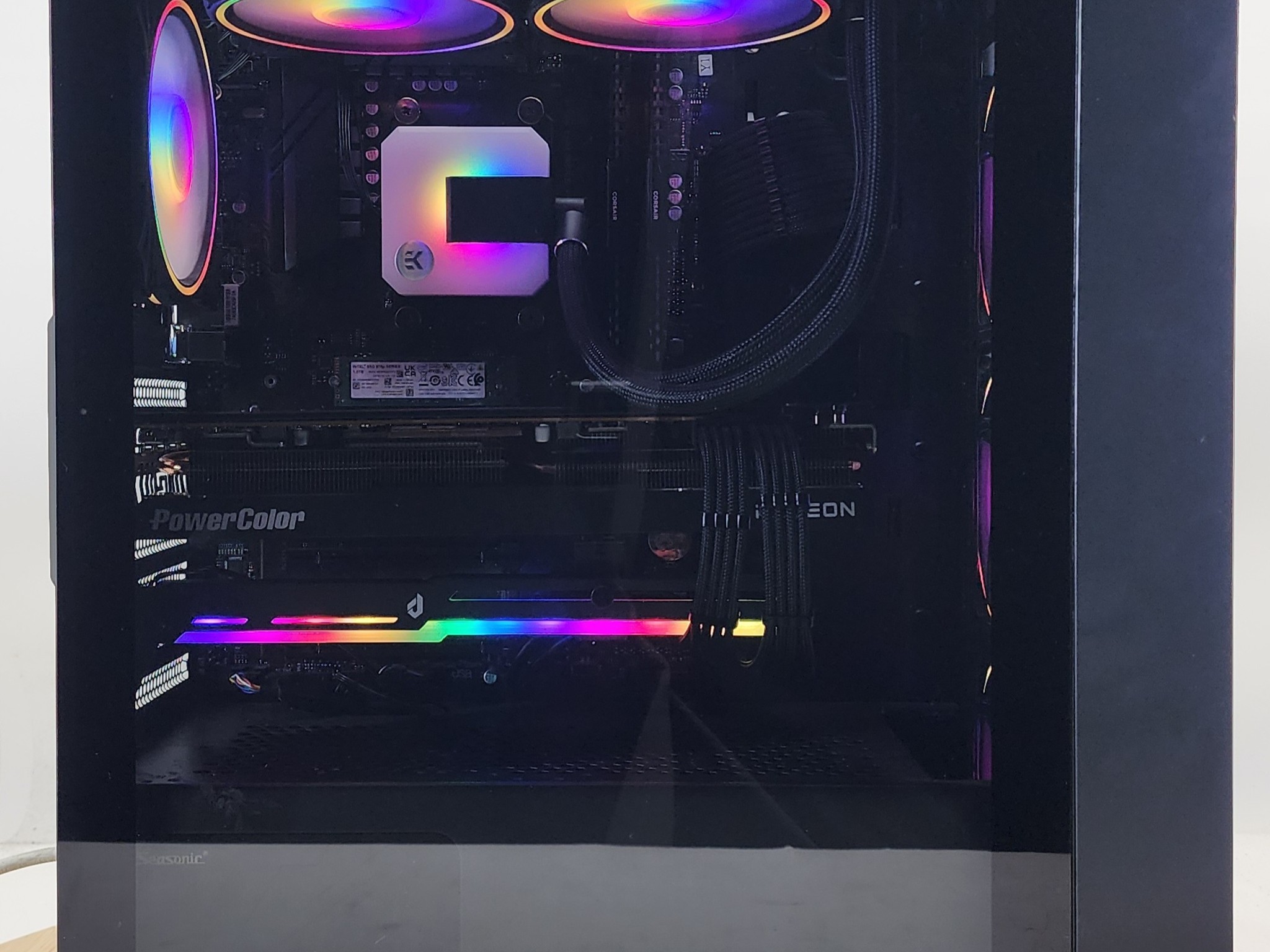 Gaming PC Ryzen 9 5950X 32GB RAM 1TB SSD RX 7900 GRE 16GB Windows 11 Computer
