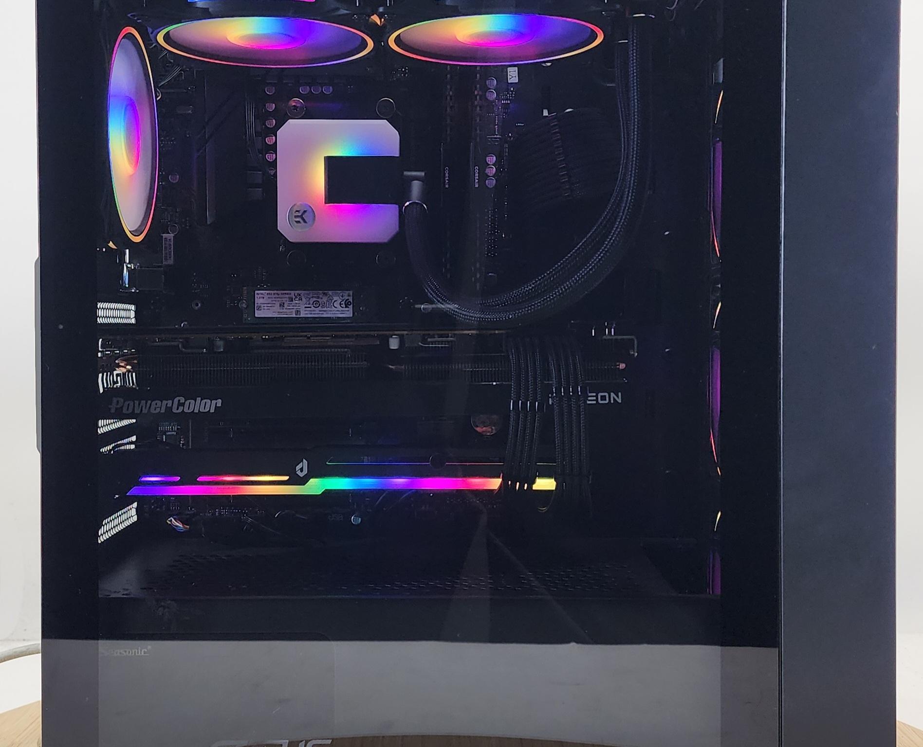 Gaming PC Ryzen 9 5950X 32GB RAM 1TB SSD RX 7900 GRE 16GB Windows 11 Computer