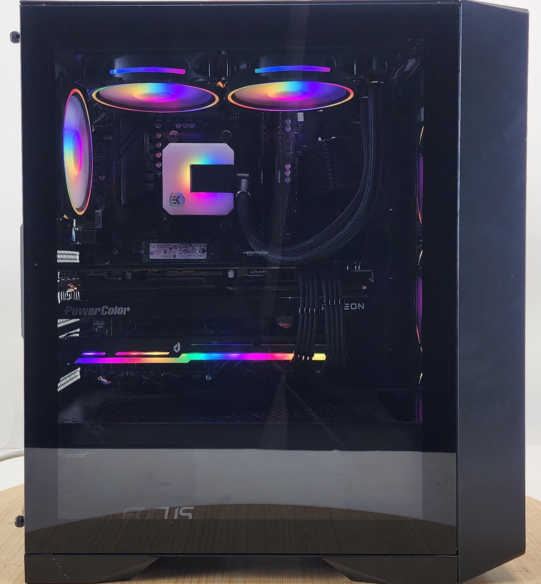 Gaming PC Ryzen 9 5950X 32GB RAM 1TB SSD RX 7900 GRE 16GB Windows 11 Computer