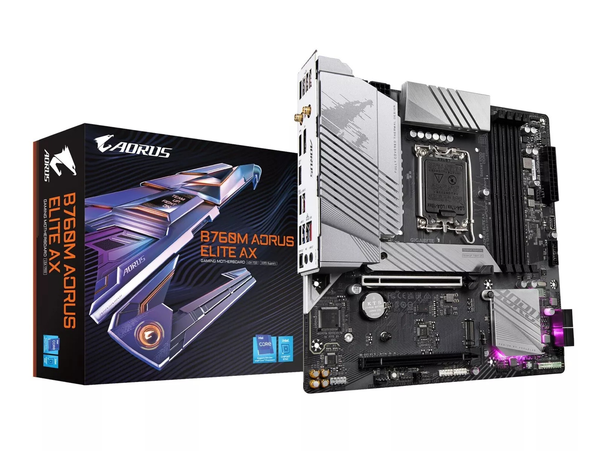 Gigabyte B760M Aorus Elite AX DDR5 Intel Socket LGA 1700 Motherboard BRAND NEW