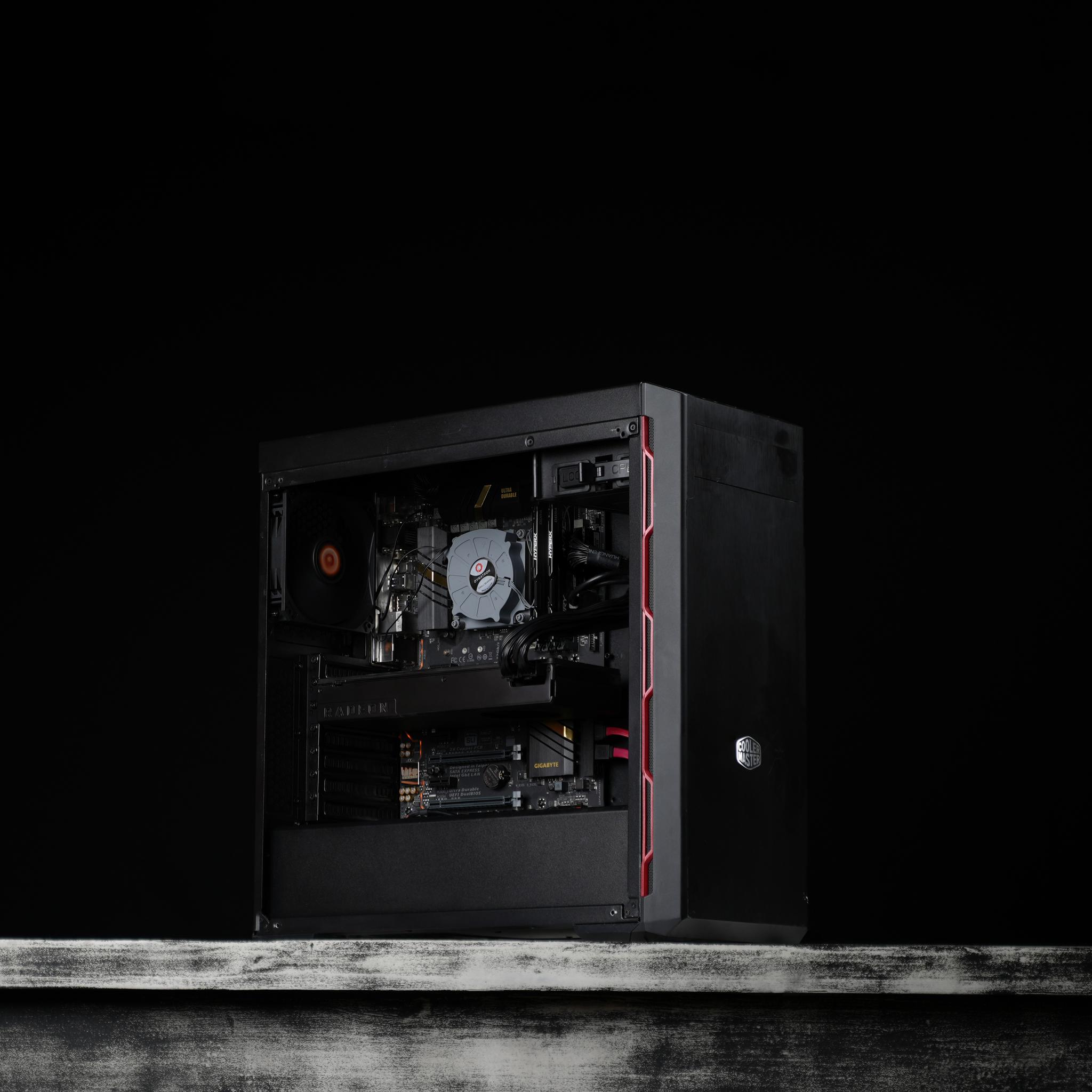\ DG-00 / RX Vega 56 Intel Core i7 6700K 1TB 16GB Windows 11 Workstation Gaming PC