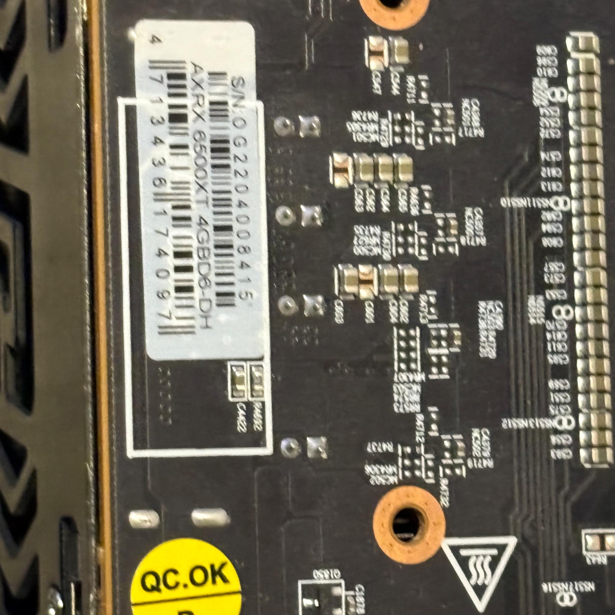 PowerColor AMD Radeon RX 6500XT ITX Overclocked Single Fan 4GB GDDR6