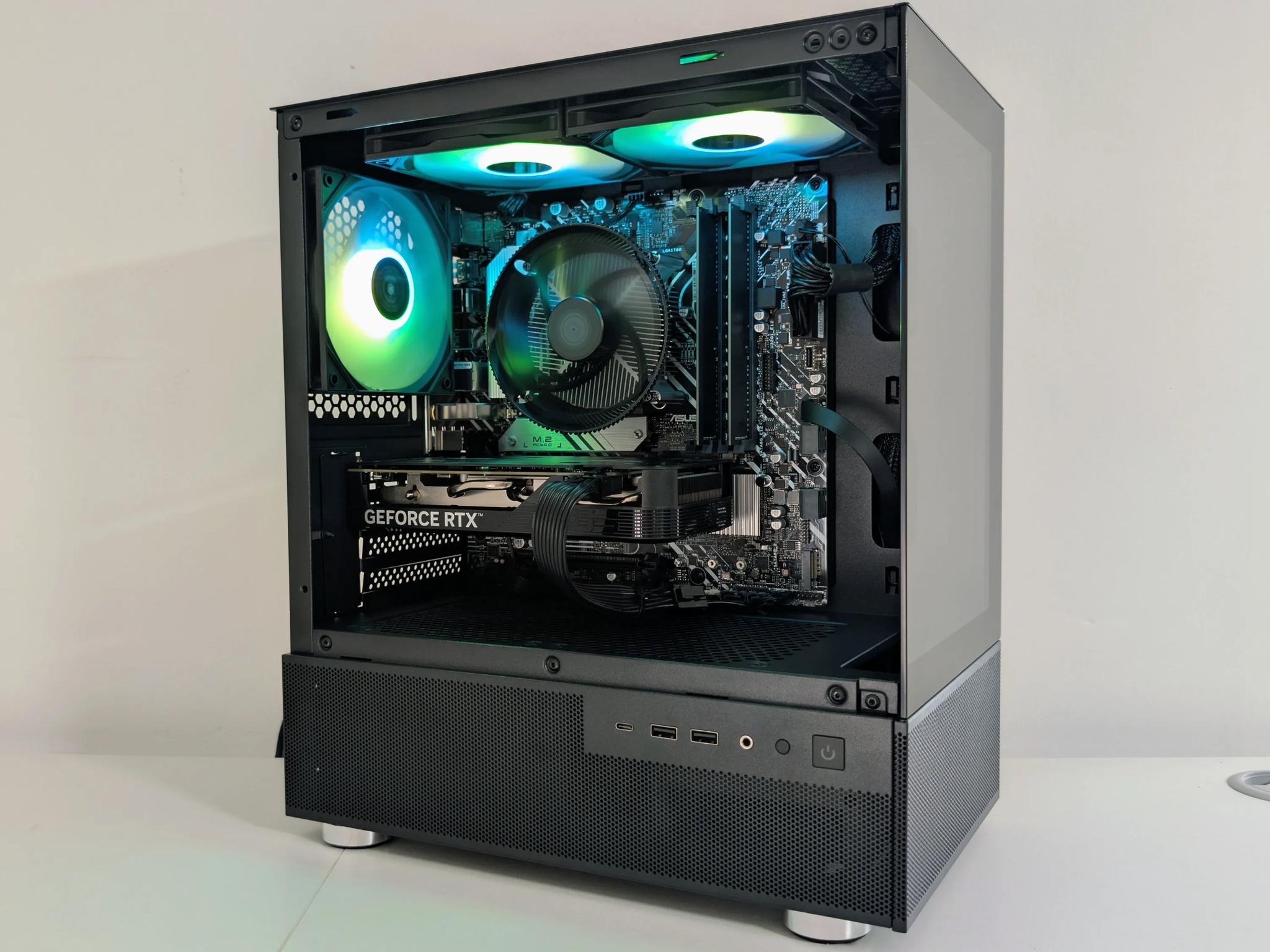 ⚡Plug-and-Play i5-12400F + RTX 4060 Gaming  PC - Like New!