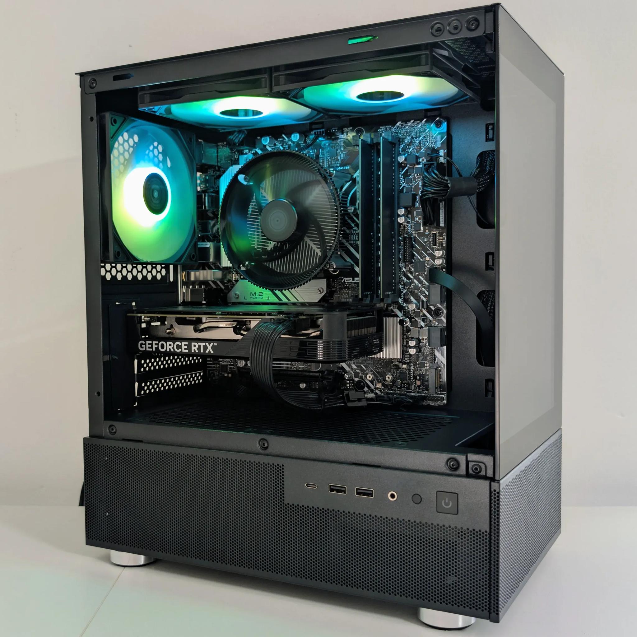 ⚡Plug-and-Play i5-12400F + RTX 4060 Gaming  PC - Like New!