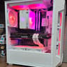 ❄️ UDGX Snowveil Shade — Ryzen 5 • RX 6700 10GB — 1080p/1440p White RGB Gaming PC