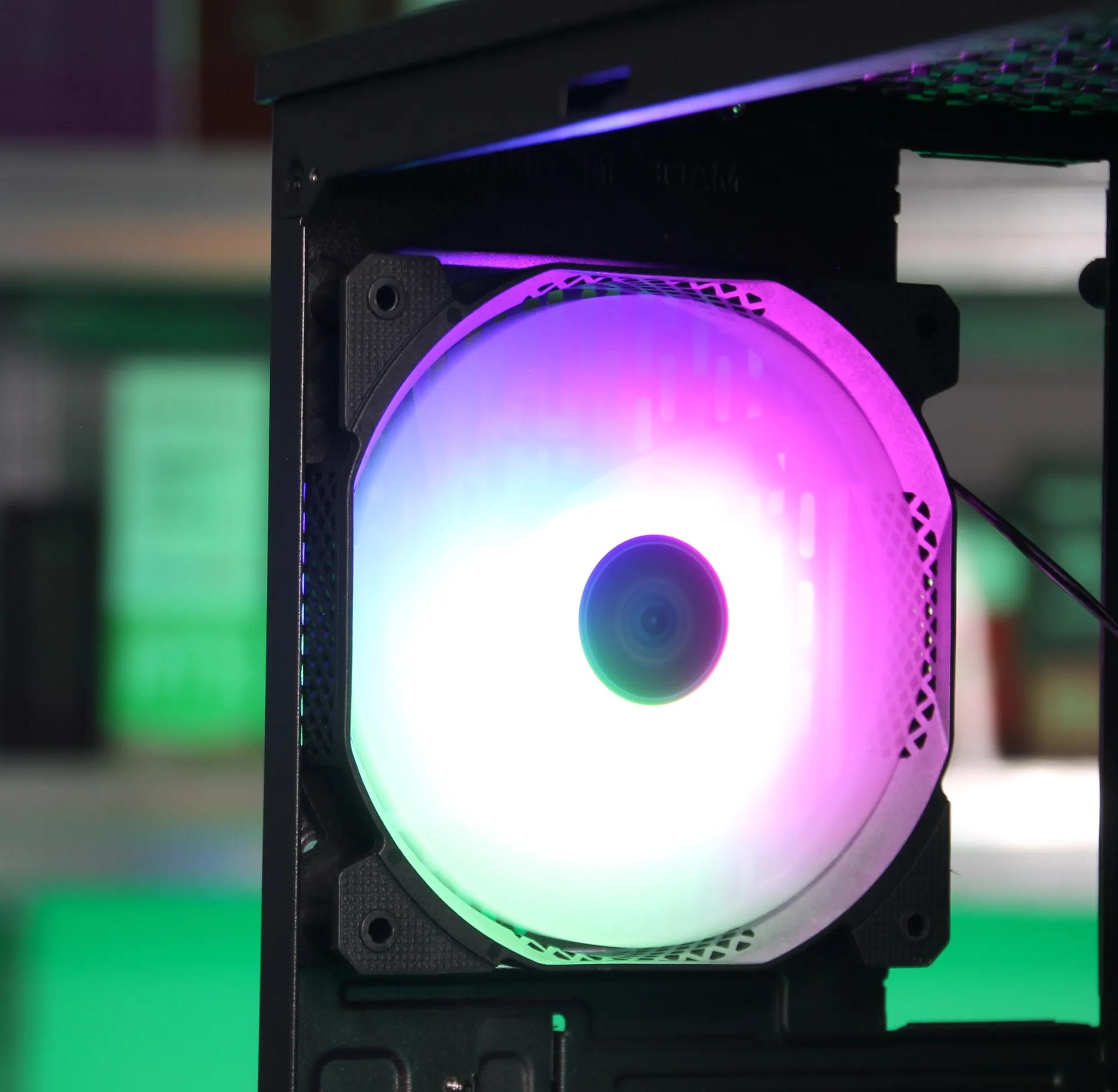 MOROVOL 704 ATX RGB PC Case (Black)