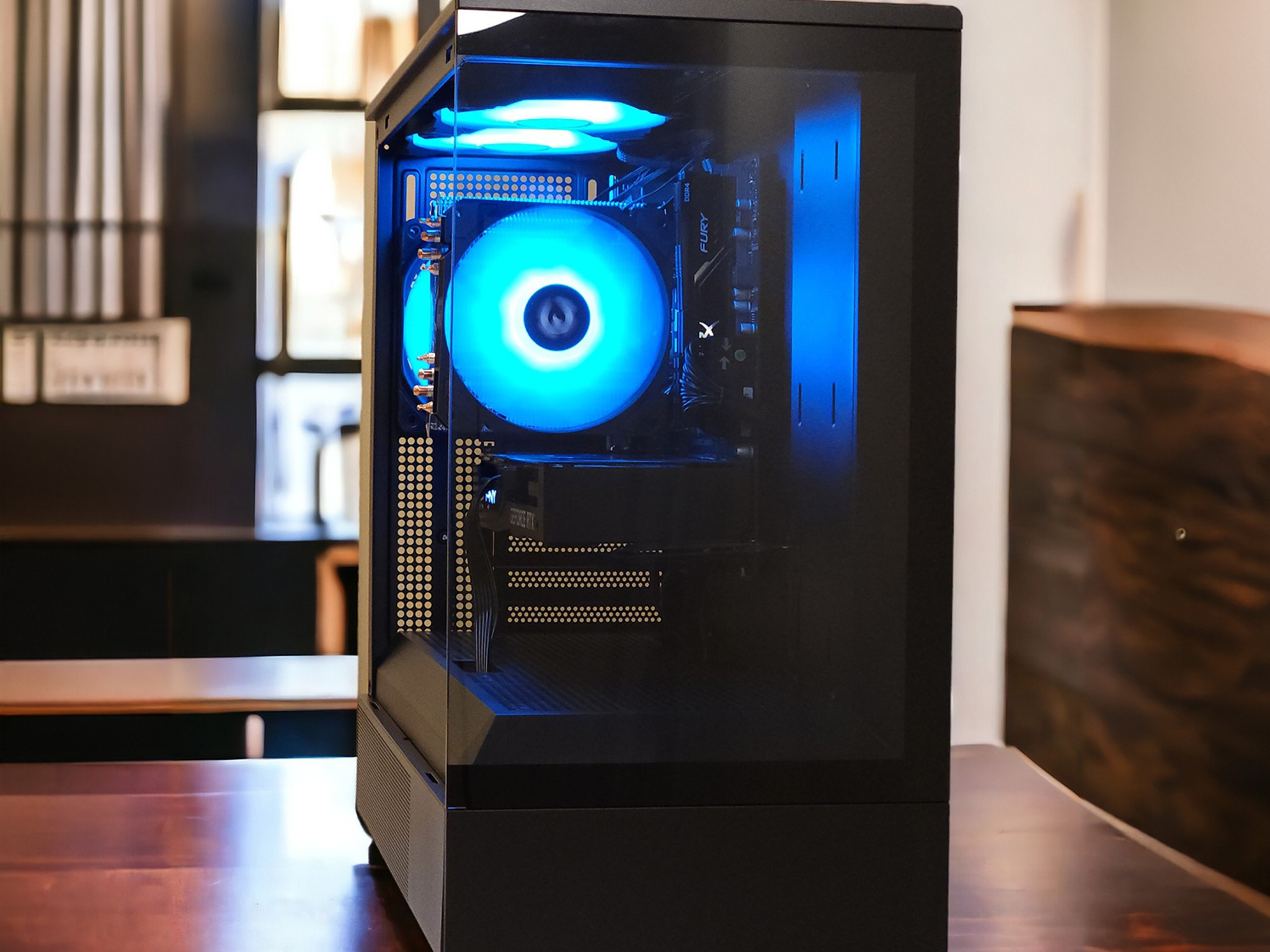 👑 Gaming PC | GeForce RTX 2080, Ryzen 5 5500, 16GB RAM, 1TB NVME M.2 SSD, WIFI, Win 11 Pro