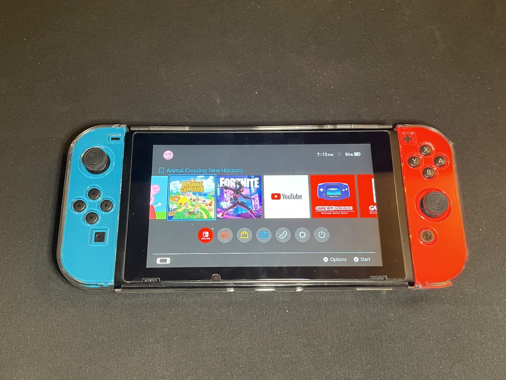 Nintendo Switch With Controllers And Accessories