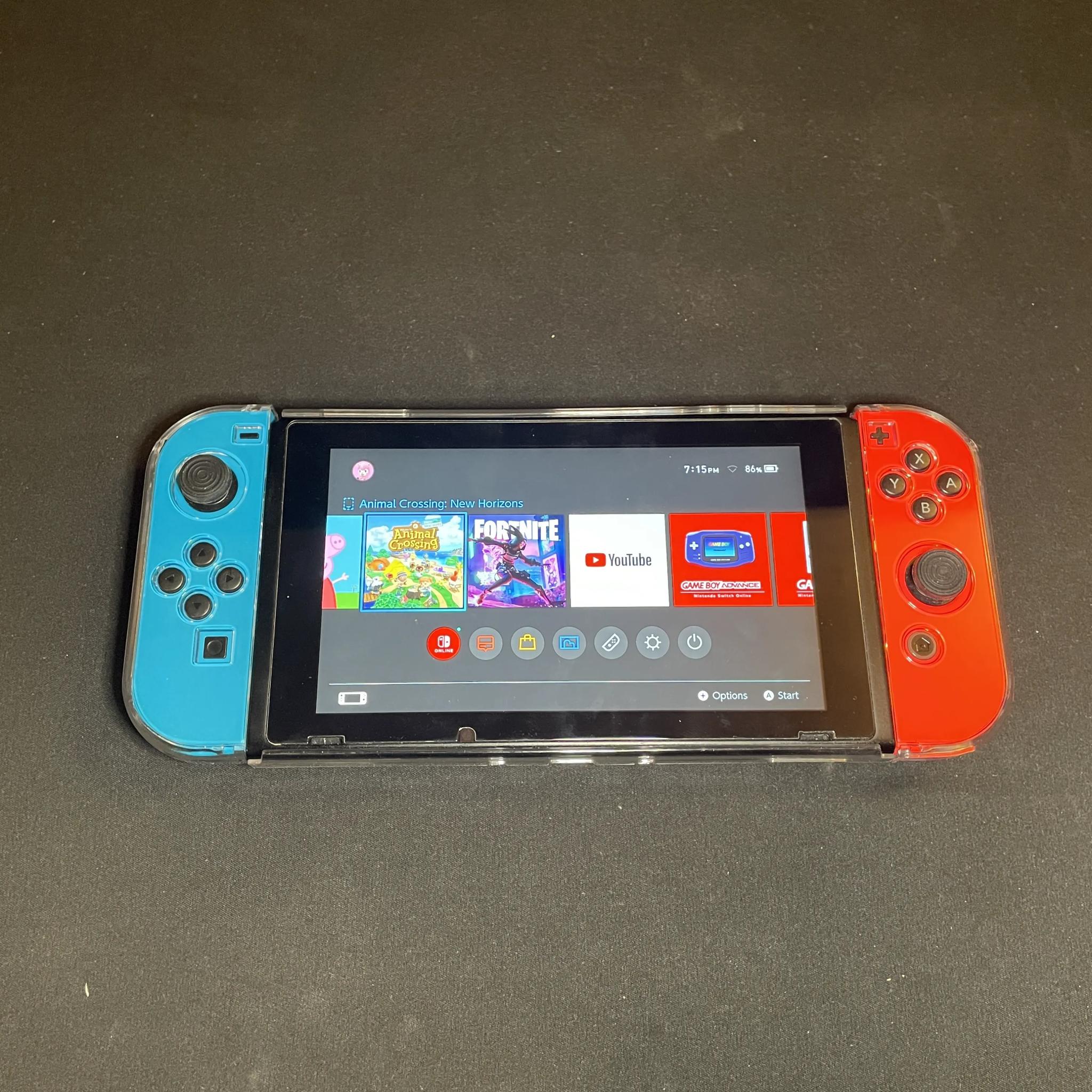 Nintendo Switch With Controllers And Accessories