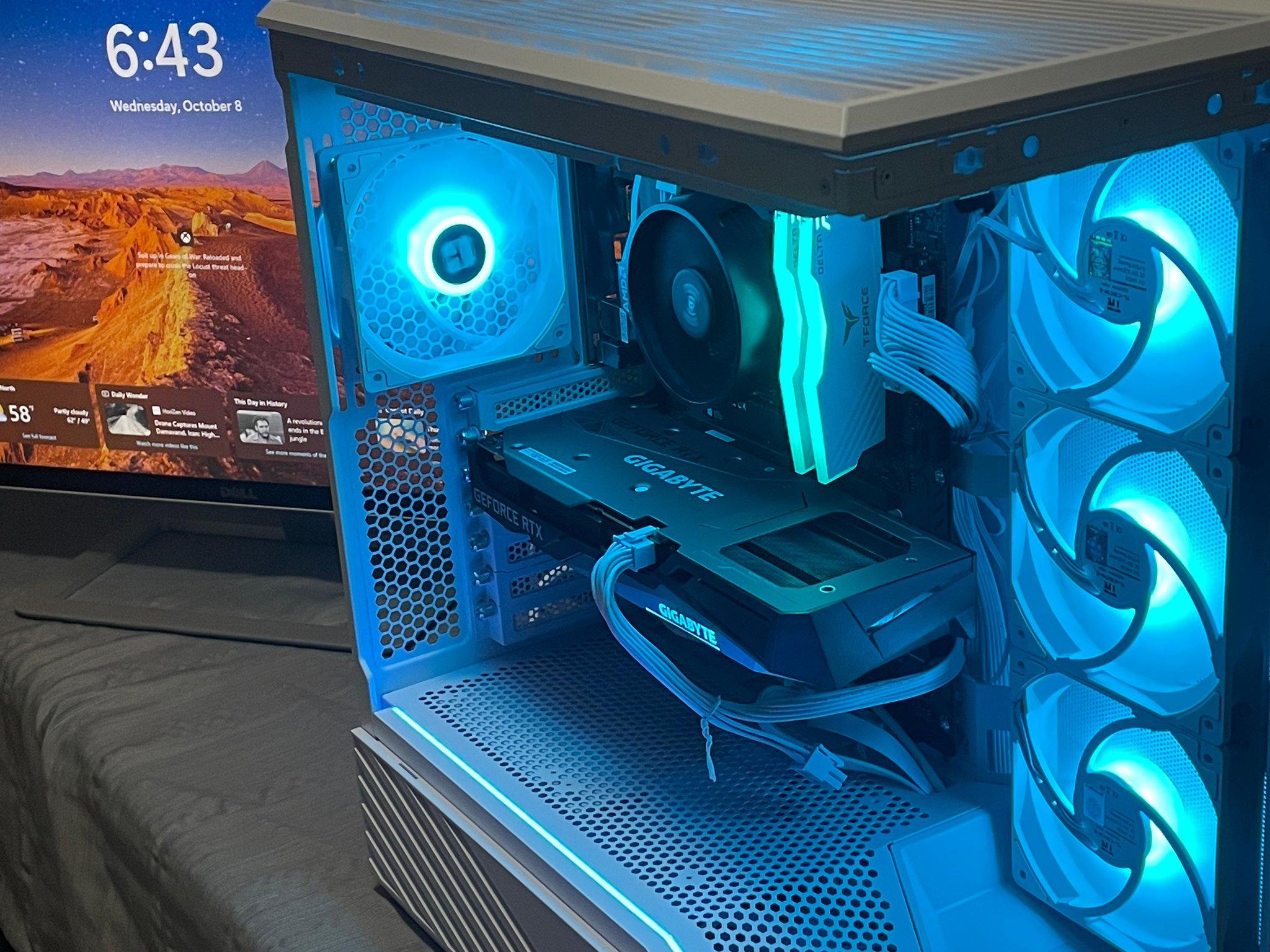 Snowy Beast Gaming PC - Brand New Build - Perfect for 1080p Gaming