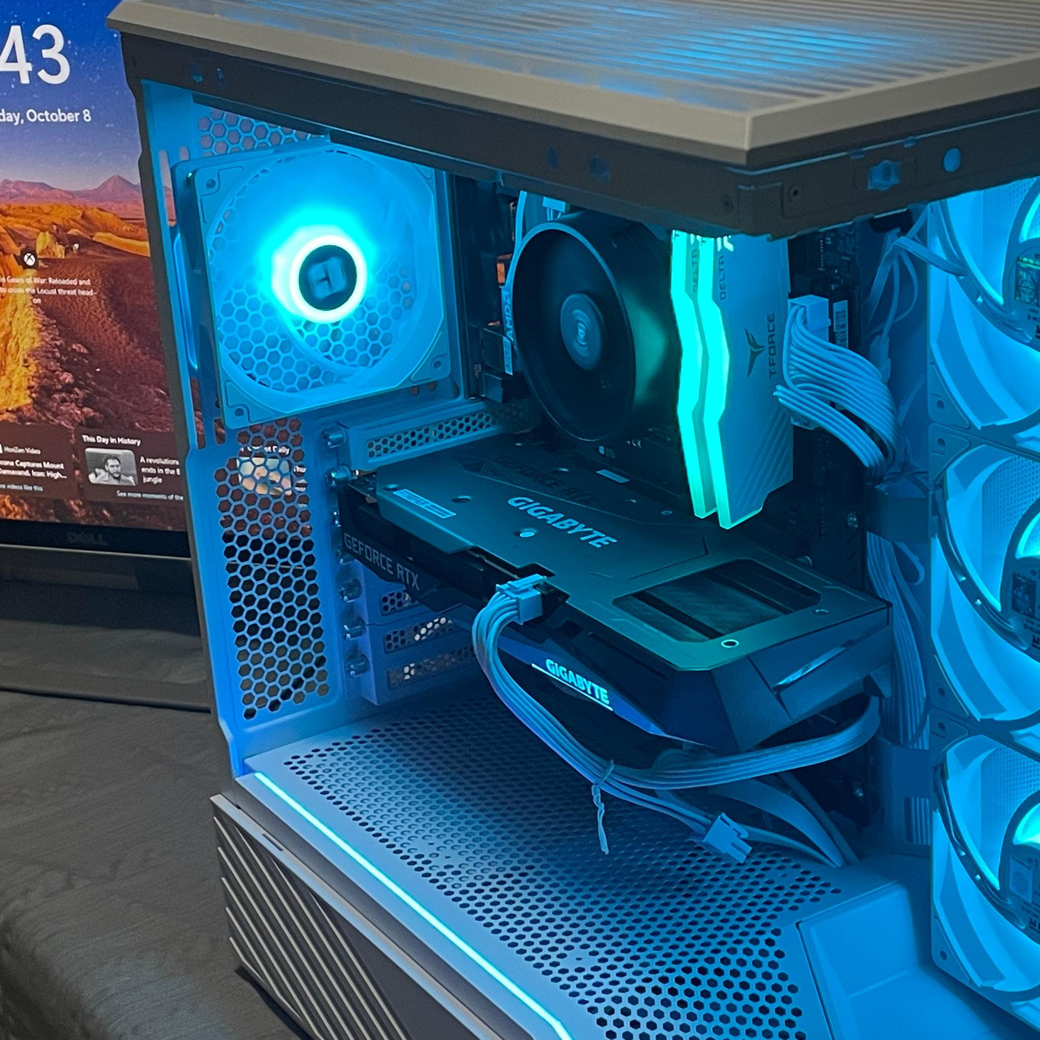 Snowy Beast Gaming PC - Brand New Build - Perfect for 1080p Gaming