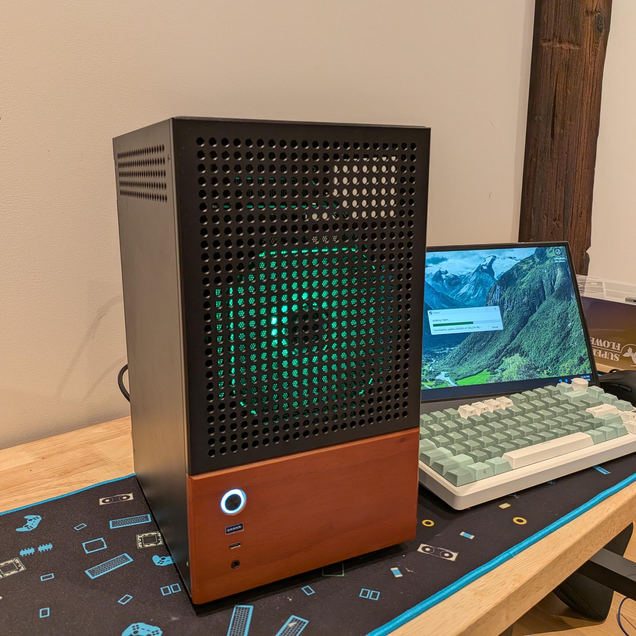 4K Mini Mammoth - RTX 4070 Ti Super, Ryzen 5 7600X3D, 32 GB DDR5, 1 TB Gen 4 NVME, RGB