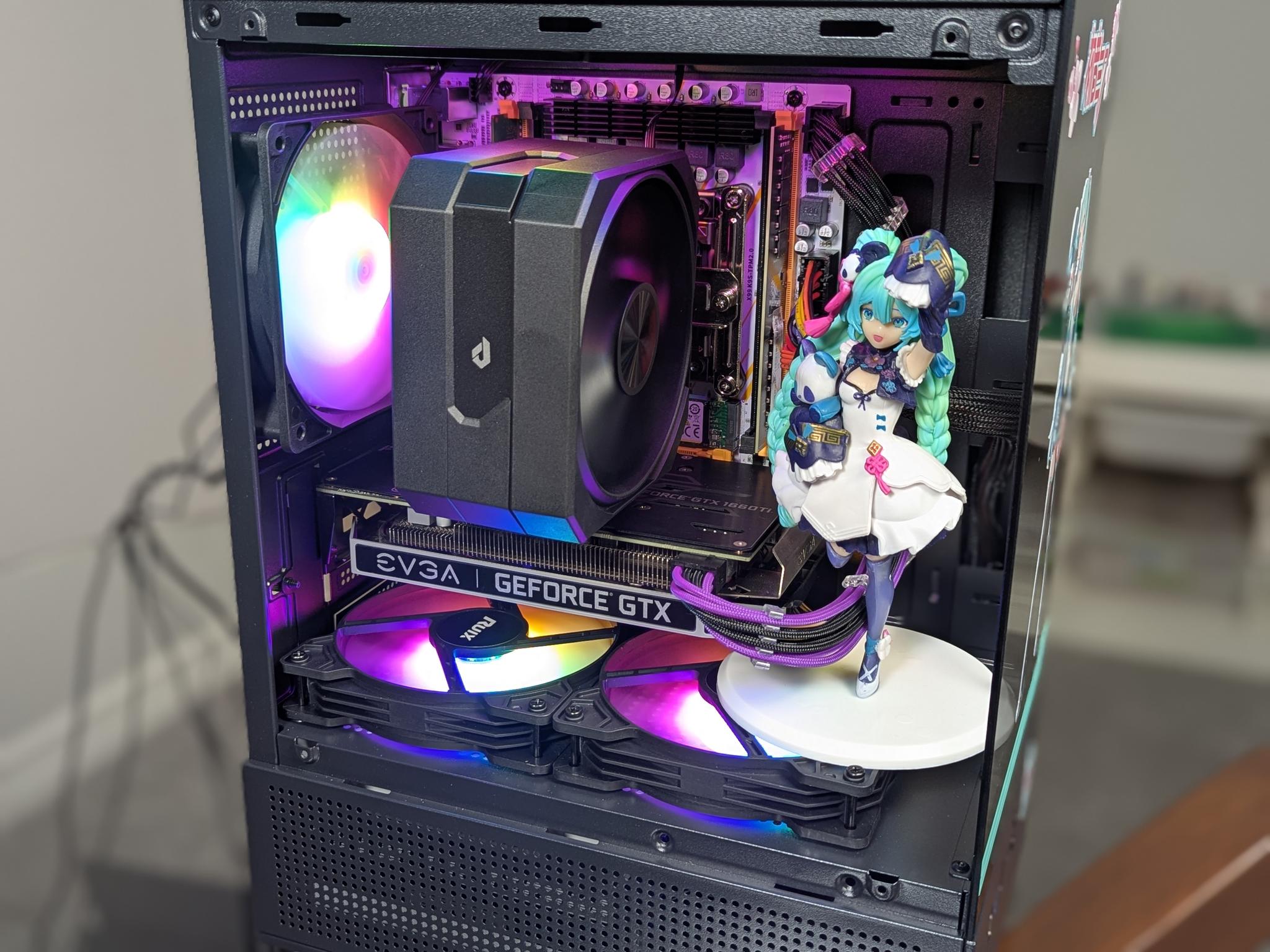 The Hatsune Miku 1080p Gaming PC | Nvidia GTX 1660Ti | Intel 14-core CPU | 16GB RAM | 512GB SSD