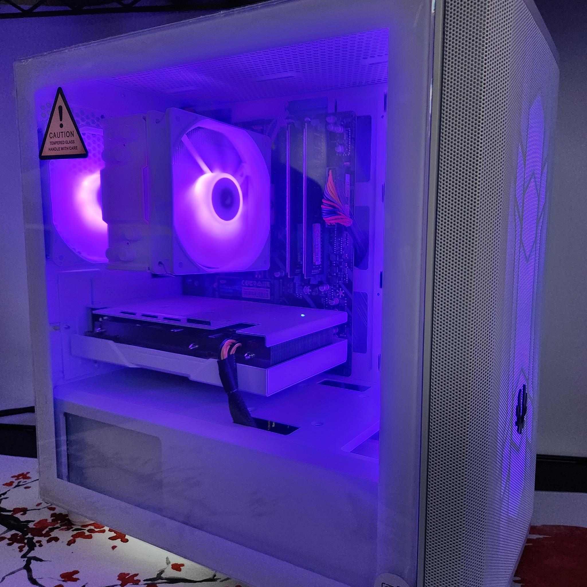 Frosty Gaming Rig Ryzen 5 / 32GB DDR4/ 1TB SSD / RX 6600