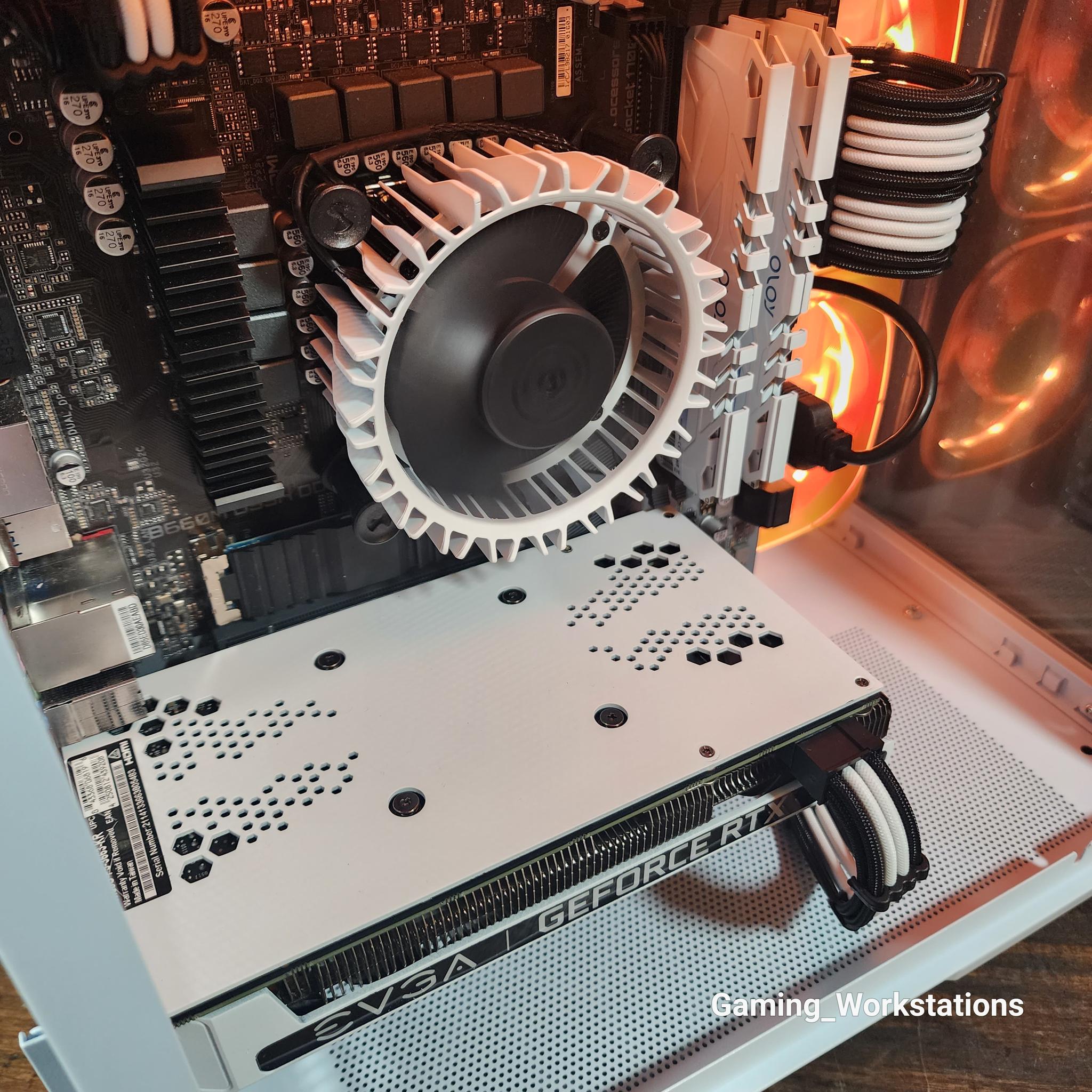 🤍💛🤍 Intel Core i3 12100F // EVGA GeForce RTX 3060 Ti 8GB // OLOy 16GB 3200MHz