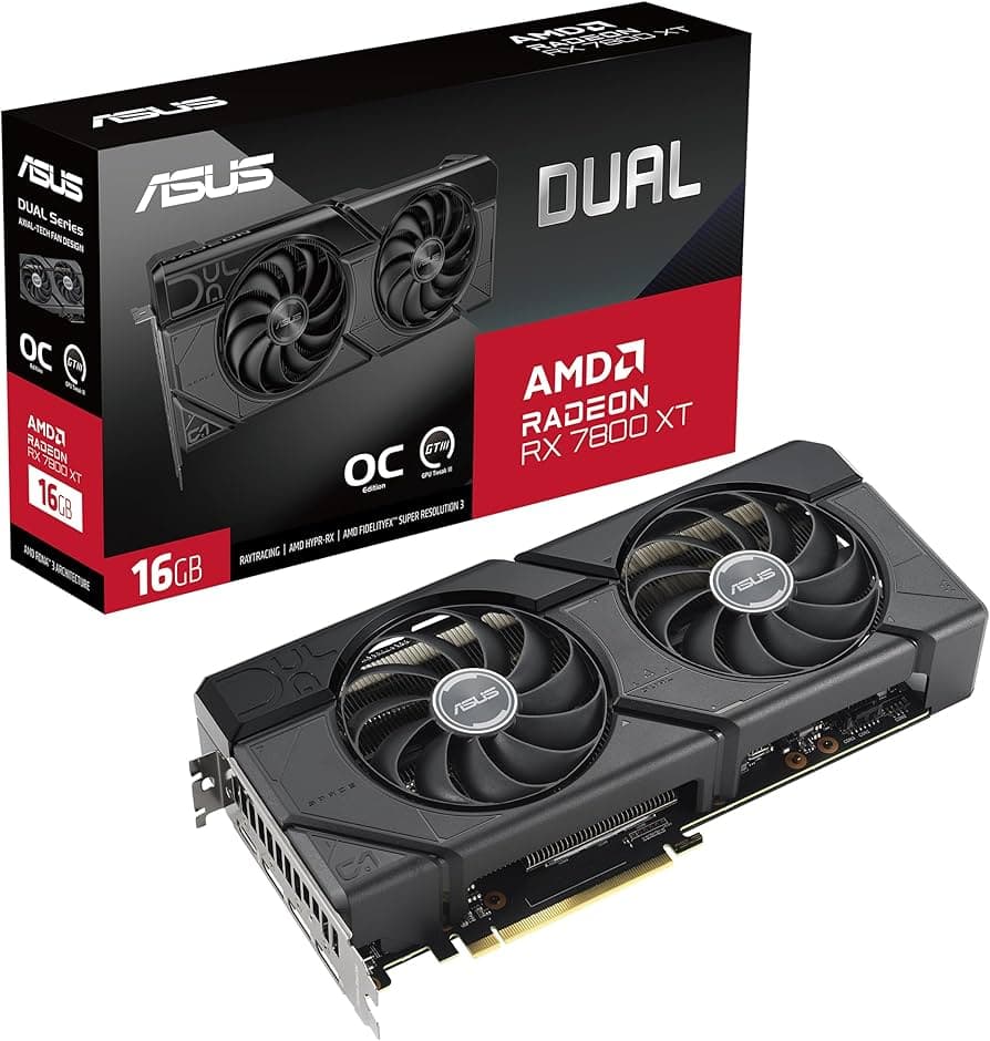 Asus DUAL OC Radeon RX 7800 XT