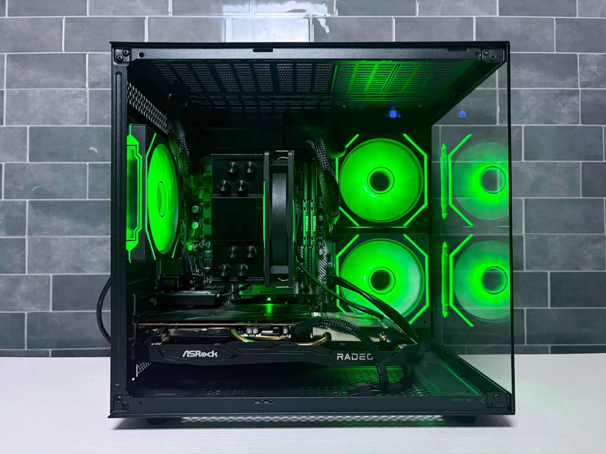 Gaming PC | RX 6600 8GB | RYZEN 5 5600 | 16GB RAM | 500GB NVMe SSD | WINDOWS 11 | WIFI 6 + BT