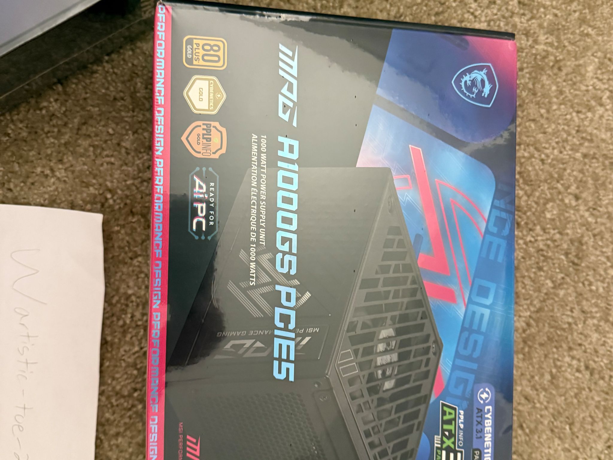 BNIB MSI Gaming Trio 5080 with BNIB MSI 1000w PSU!