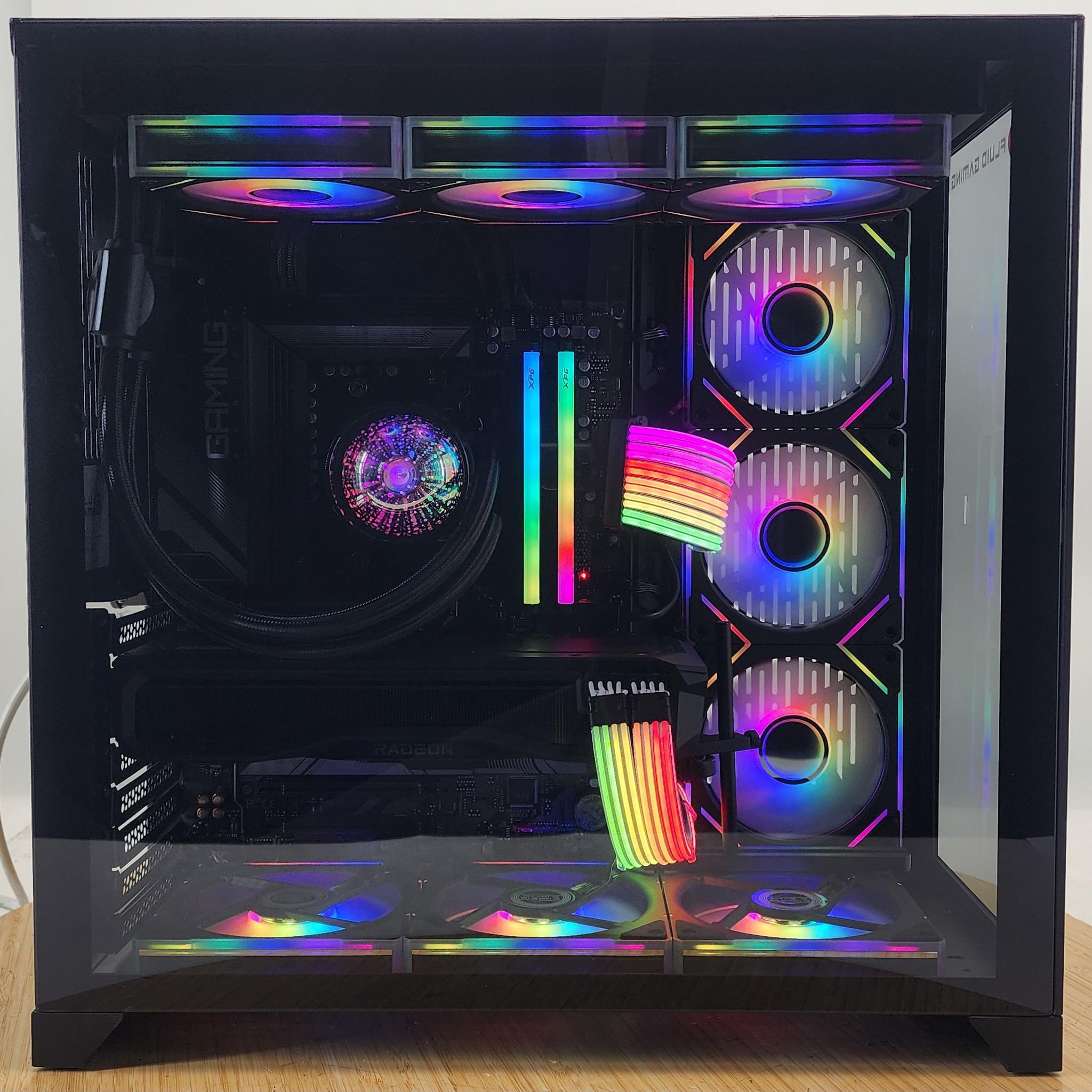 Gaming PC Ryzen 7 9700X 32GB RAM 1TB SSD RX 7900 XT 20GB Windows 11 Computer