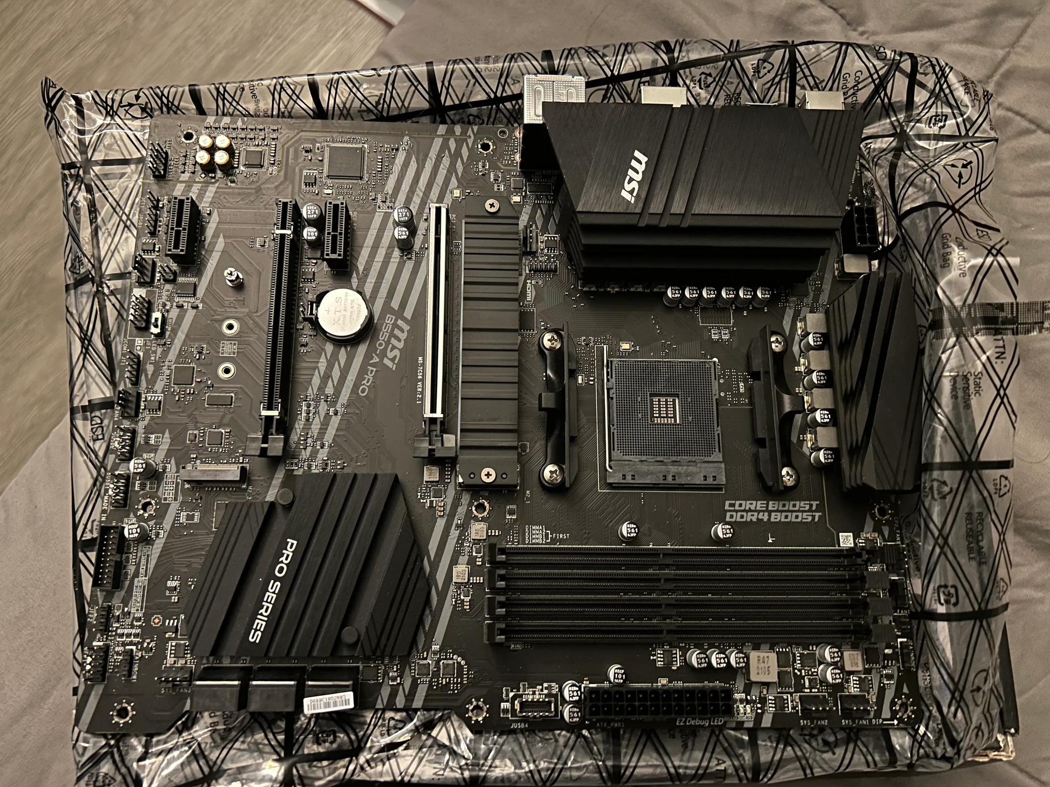 MSI B550-A PRO Series ATX Motherboard 