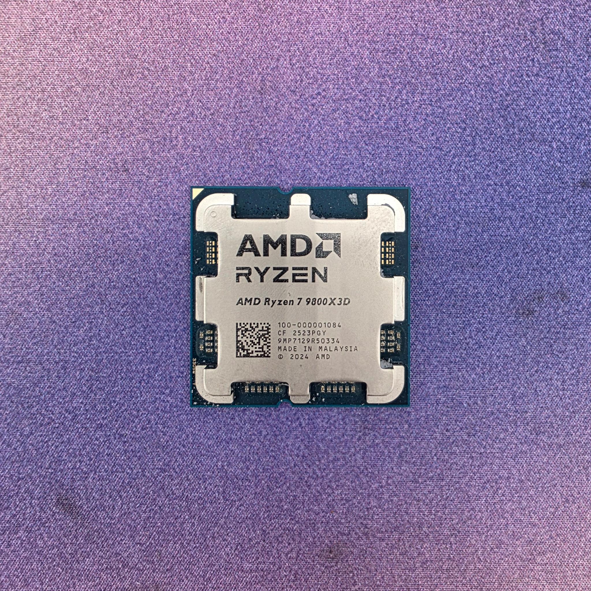 AMD Ryzen 7 9800X3D Processor