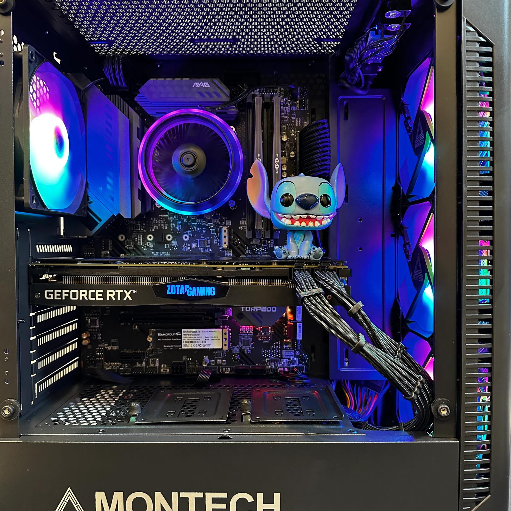 Lilo & Stitch||Gaming PC-Intel Core i5-10400 6 Cores/12Threads -RTX 2070 AMP-16GB DDR4 RAM- 1TB SSD