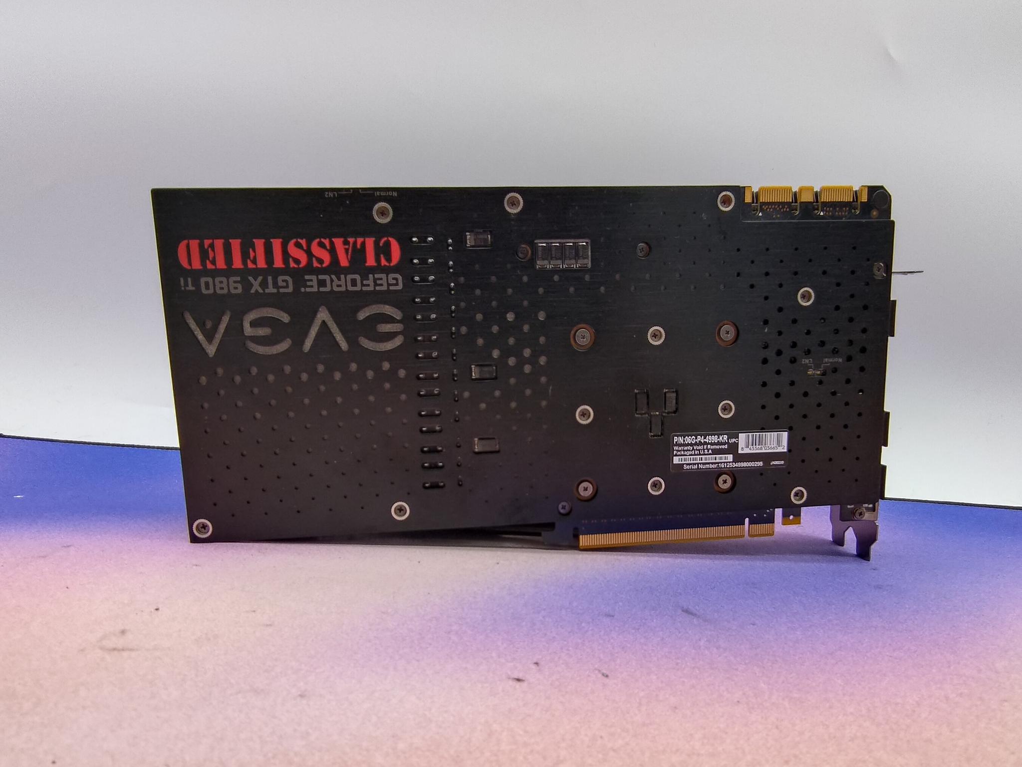 EVGA GTX 980Ti Classified