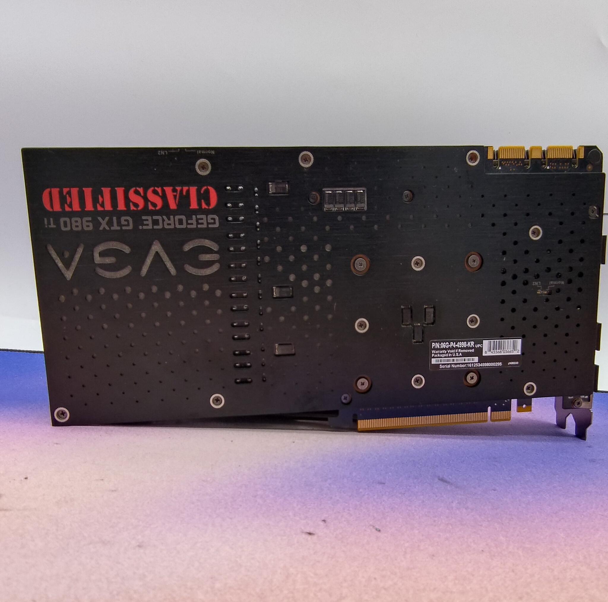 EVGA GTX 980Ti Classified