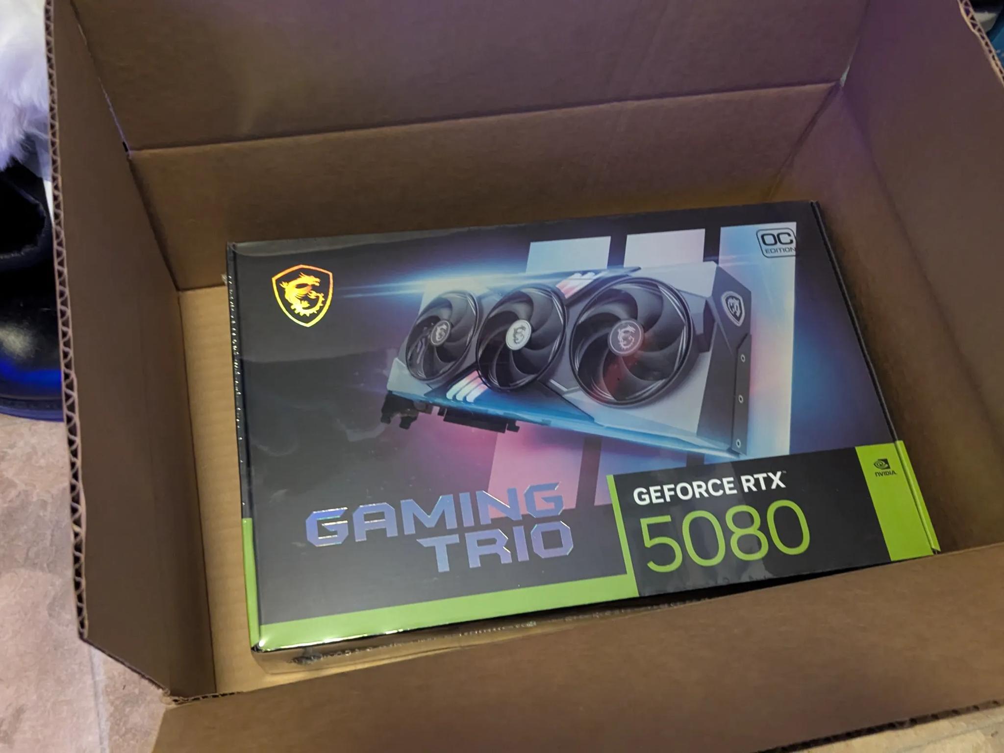 MSI Gaming Trio OC Nvidia 5080 Like New All Original Parts and Packaging