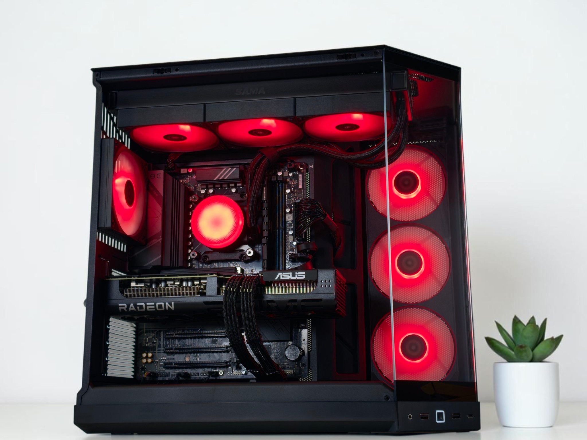 🪐🟠Titan🌌 AMD RX 9070 GRE 🌌AMD Ryzen 7 8700F🌌16GB DDR5🌌1TB NVME