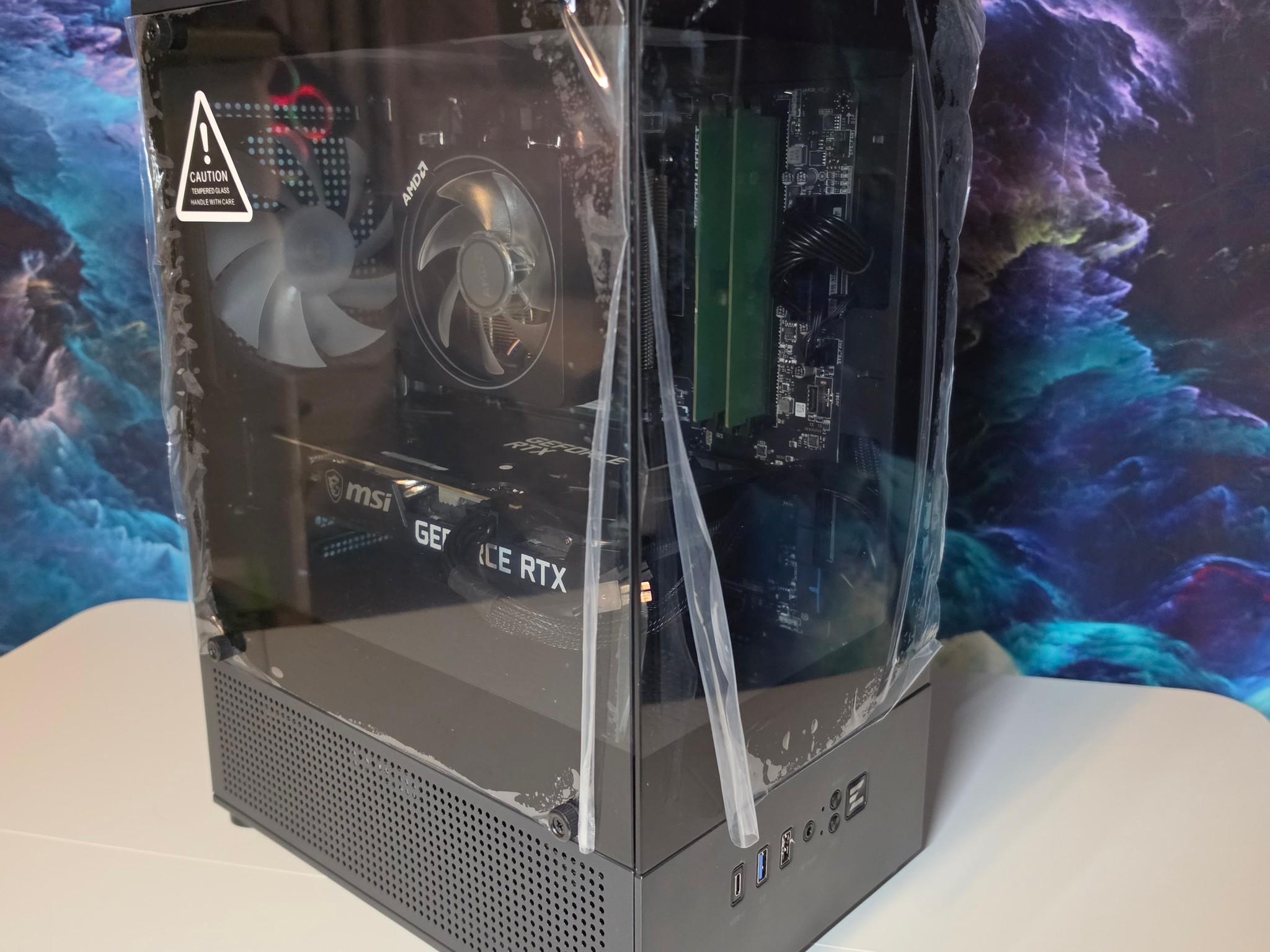 MSI RTX 3060ti 8gb + Ryzen 5500 PC Build #102