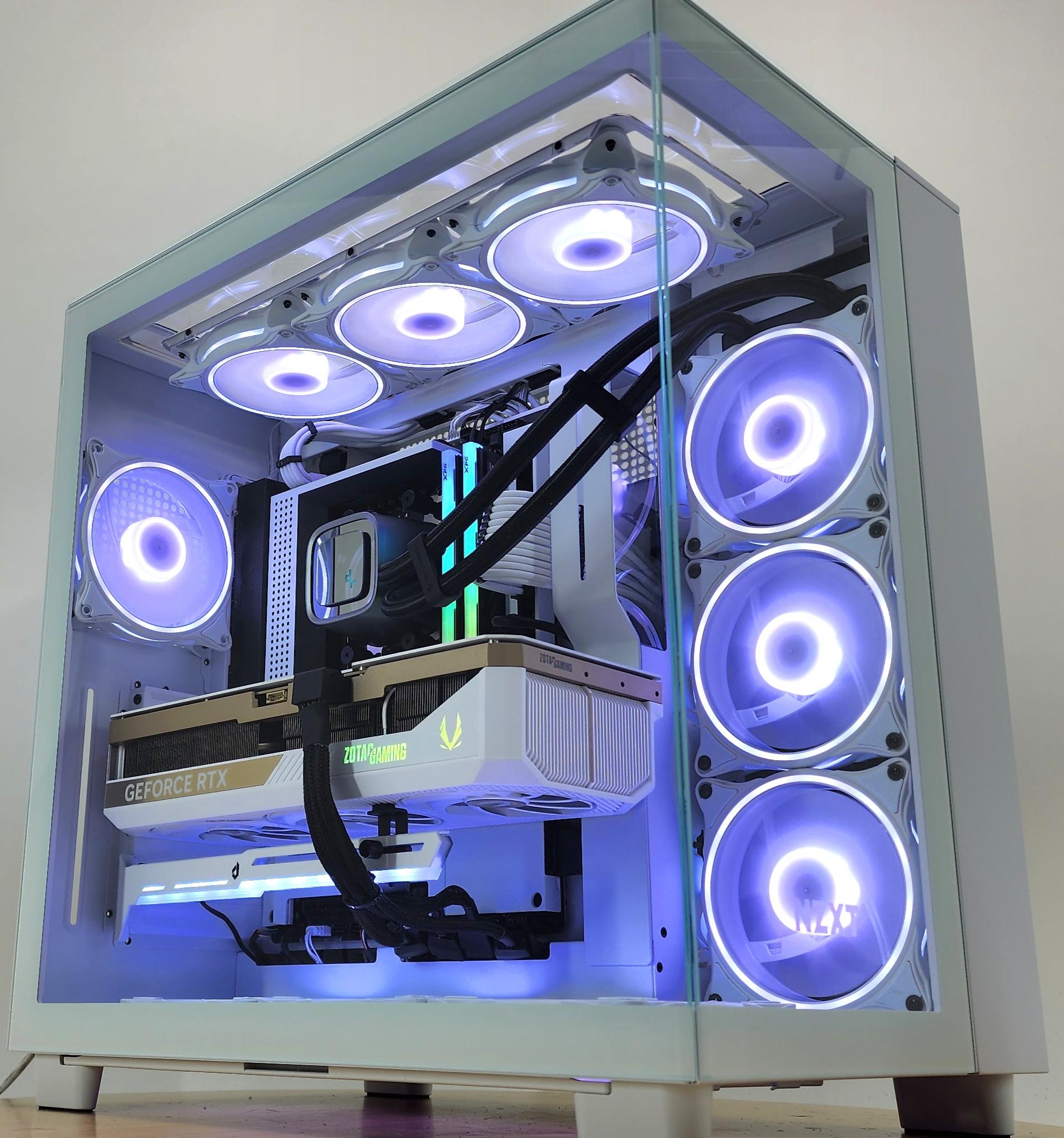 Gaming PC Ryzen 9 9900X 32GB RAM 2TB SSD RTX 5080 16GB Windows 11 Computer