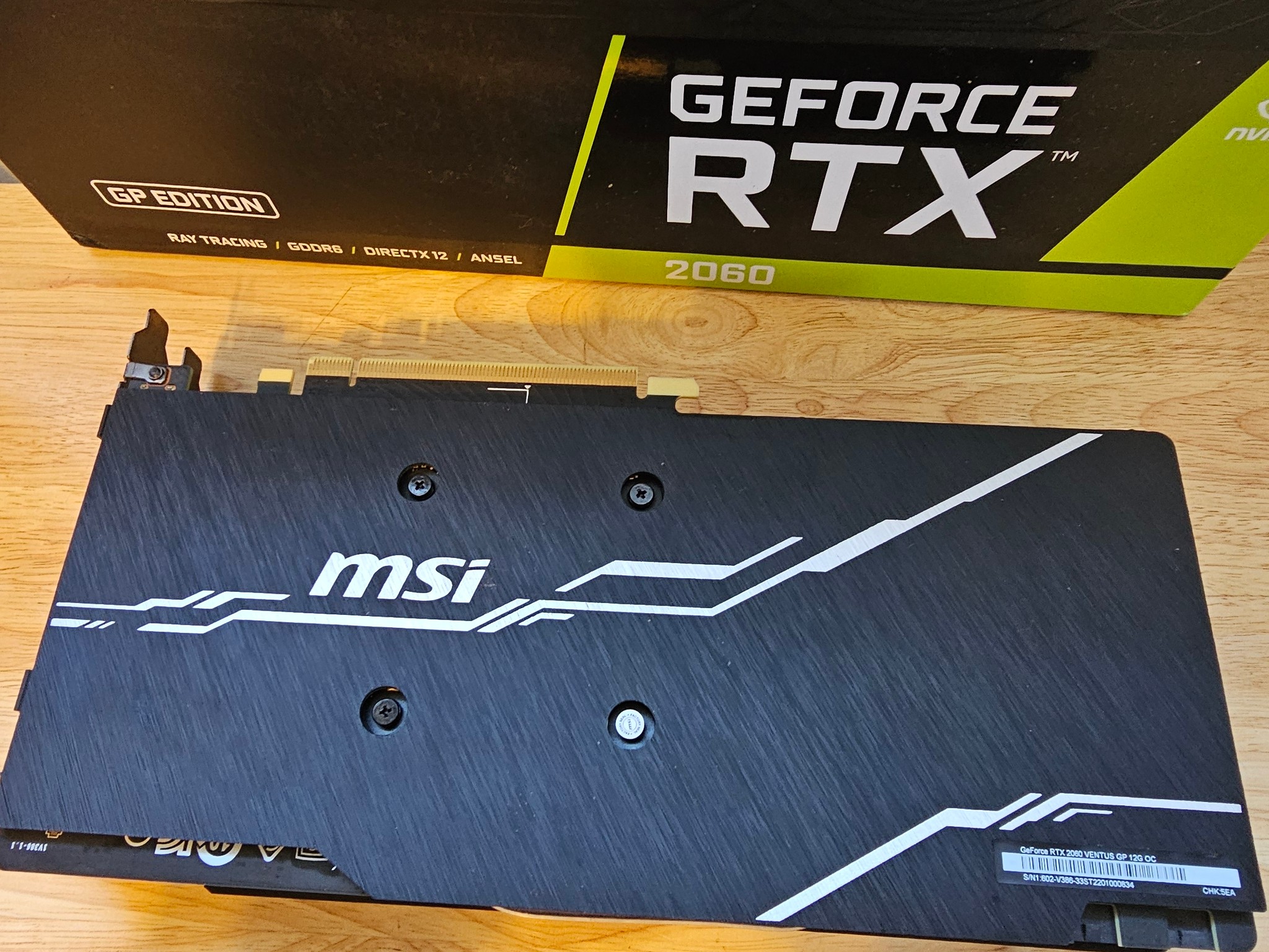 MSI GAMING X GeForce RTX 2060 SUPER 12GB