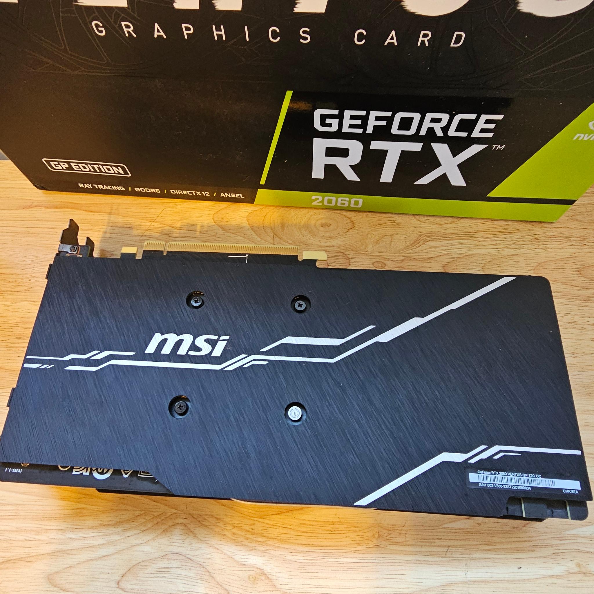 MSI GAMING X GeForce RTX 2060 SUPER 12GB