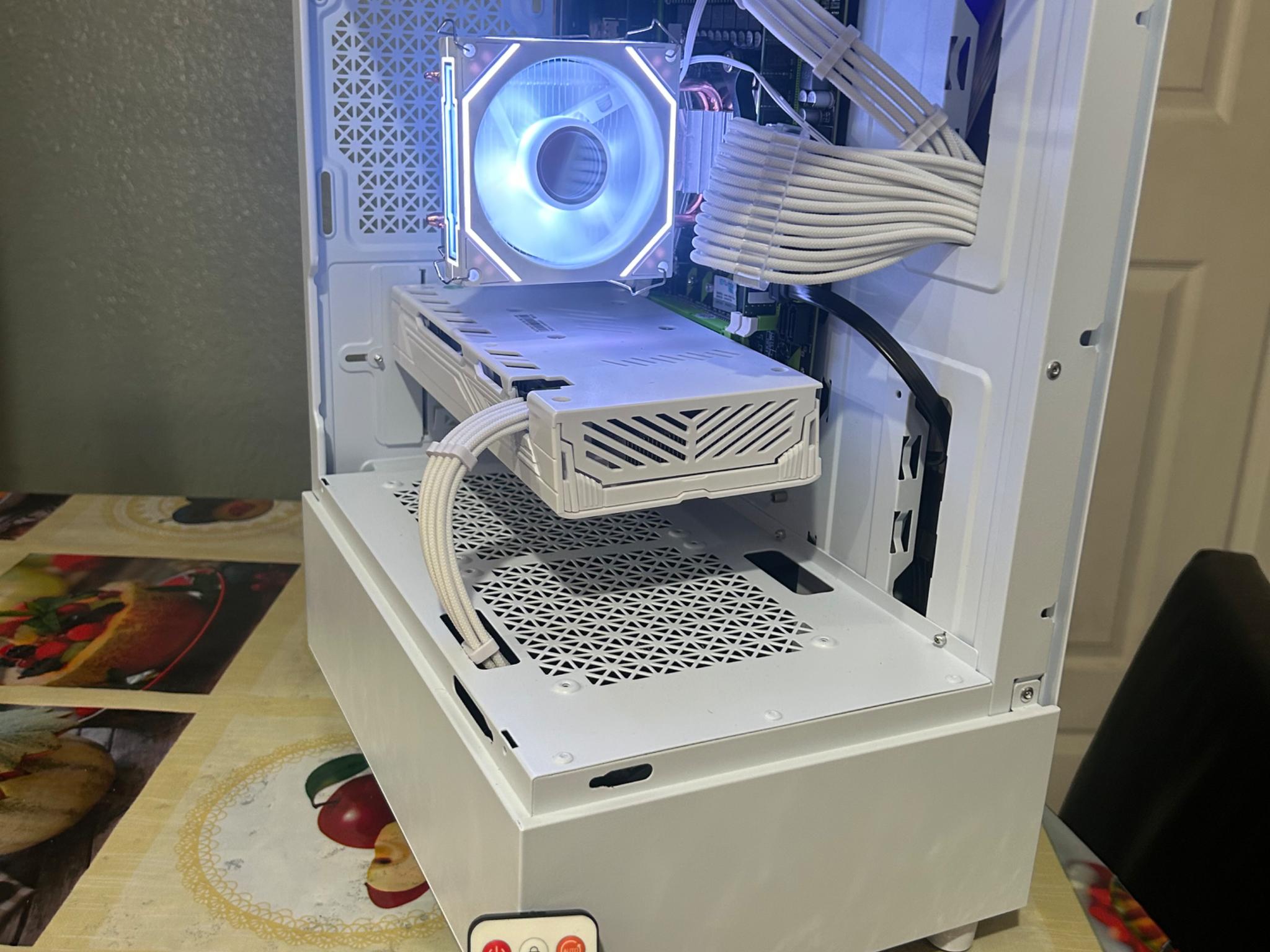 White Budget Gaming Pc