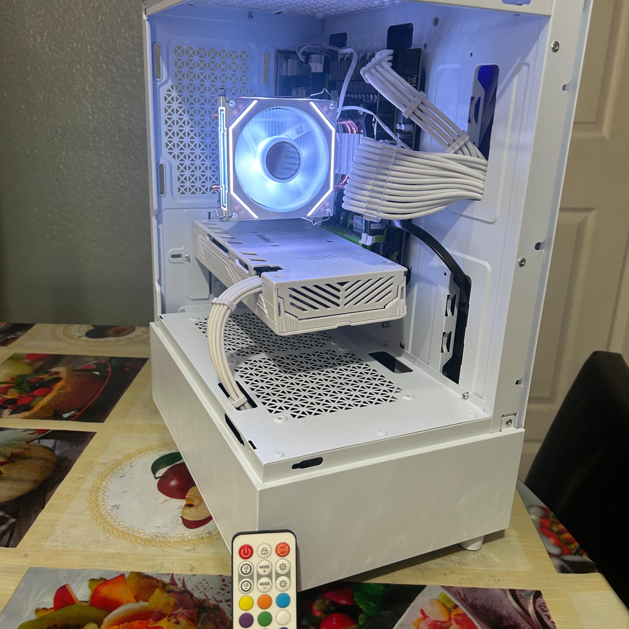 White Budget Gaming Pc