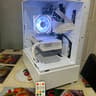White Budget Gaming Pc