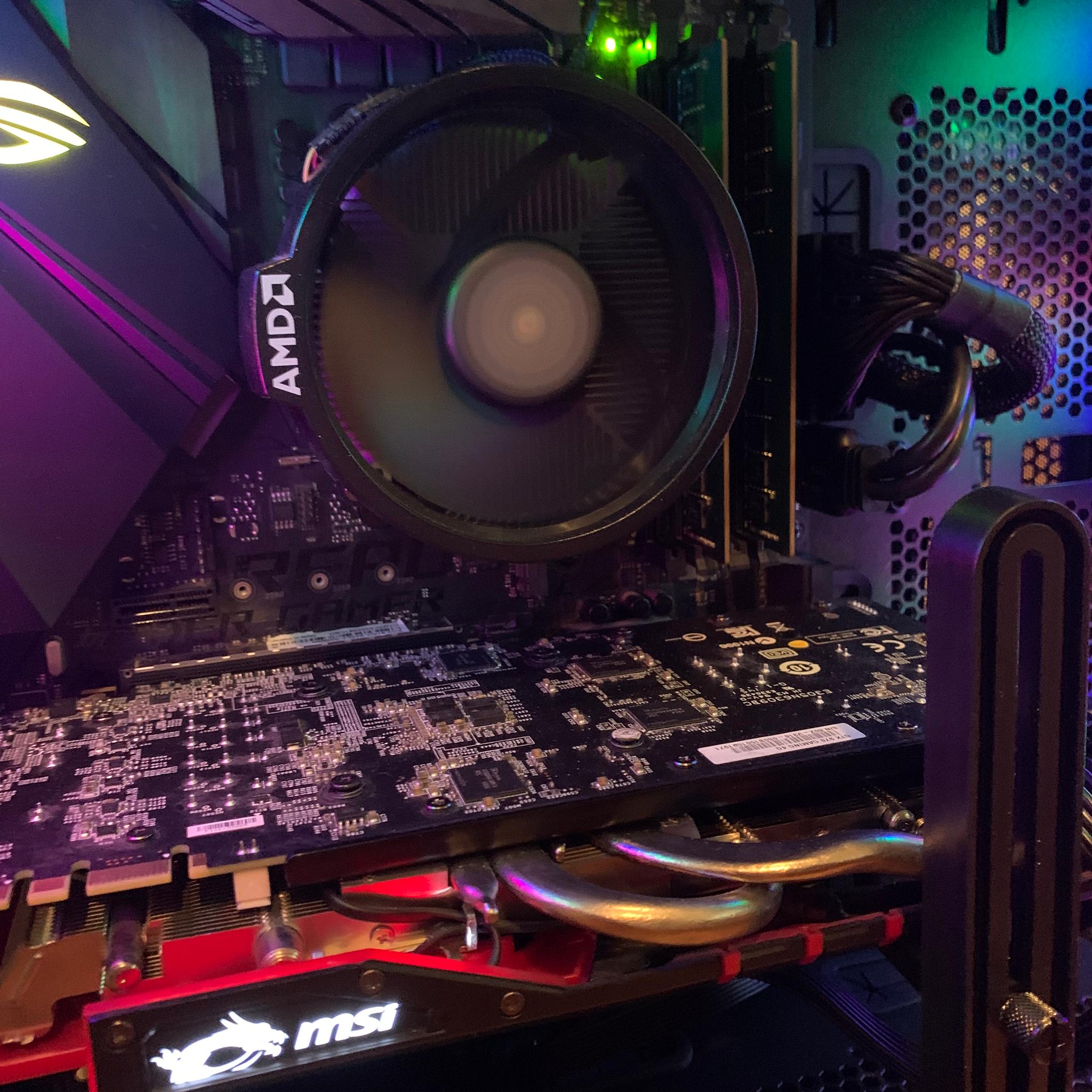 NVIDIA GTX 970 RYZEN 5 1600 FORTNITE READY 16GB RAM 1000GB SSD CUSTOM WINDOWS 10 GAMING PC