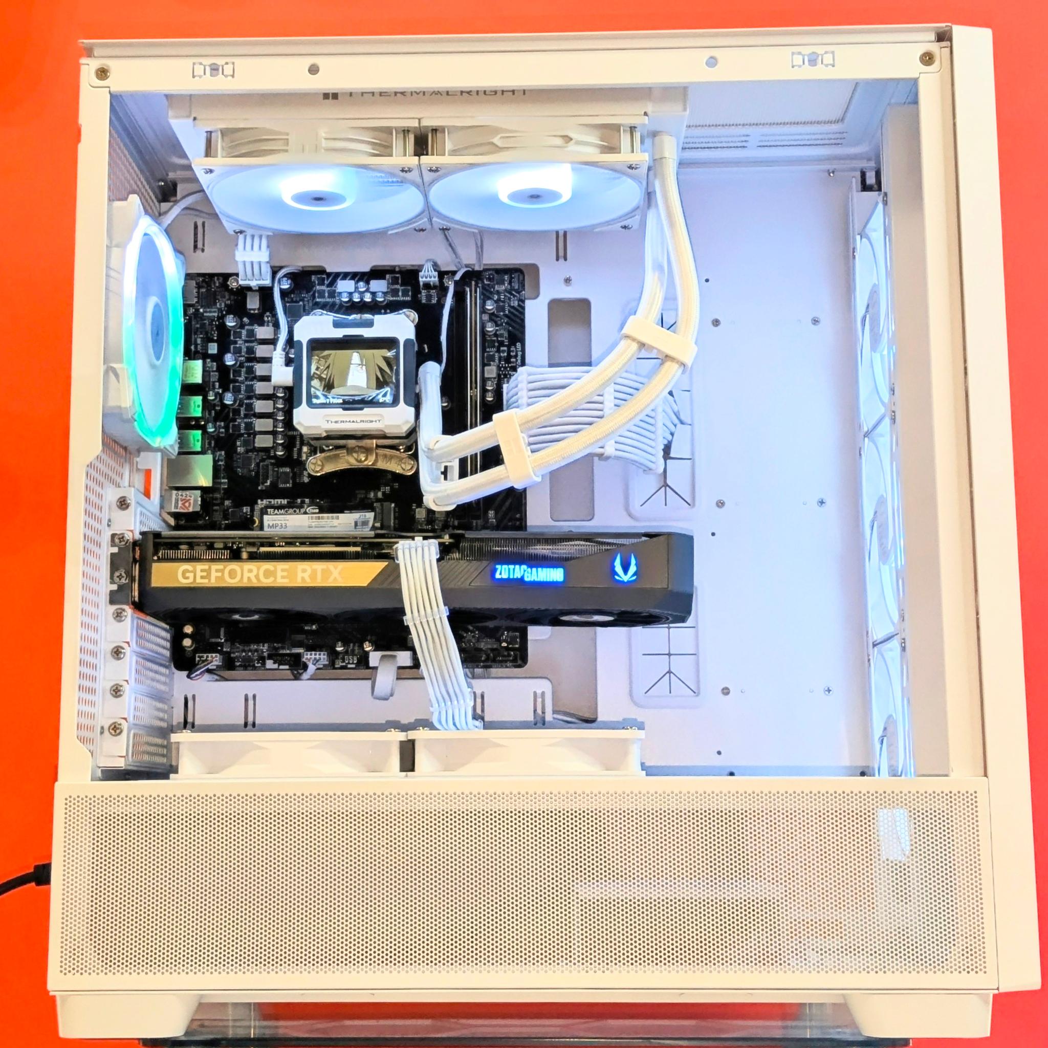 GeForce RTX 5070 Custom Gaming PC - Ryzen 7 7700X, 32GB RAM, 2TB SSD
