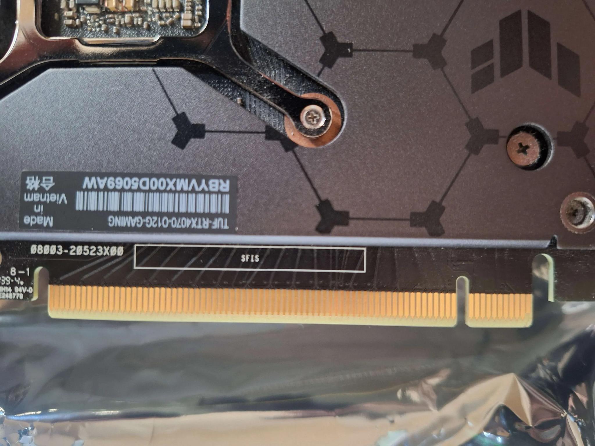 ASUS TUF RTX 4070 OC