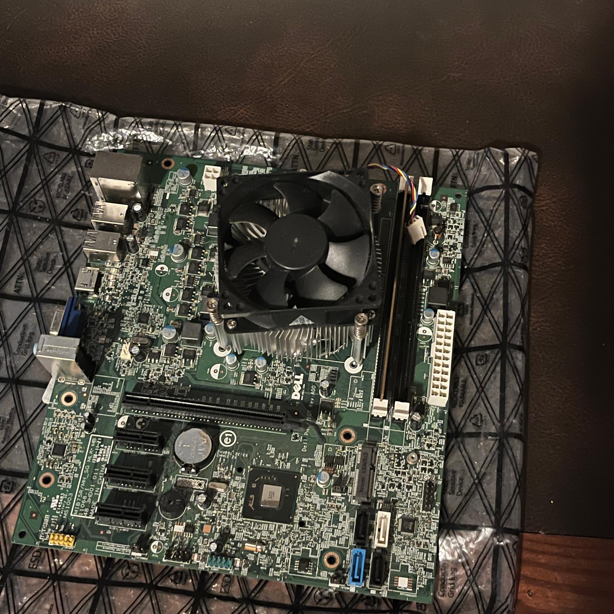 *UNTESTED* I5 3440; 4gb RAM; stock cooler