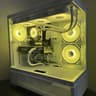 ❄️ White Aesthetic Gaming PC – RTX 3060 Ti | Ryzen 5 3600 | 16GB RAM | 1TB SSD