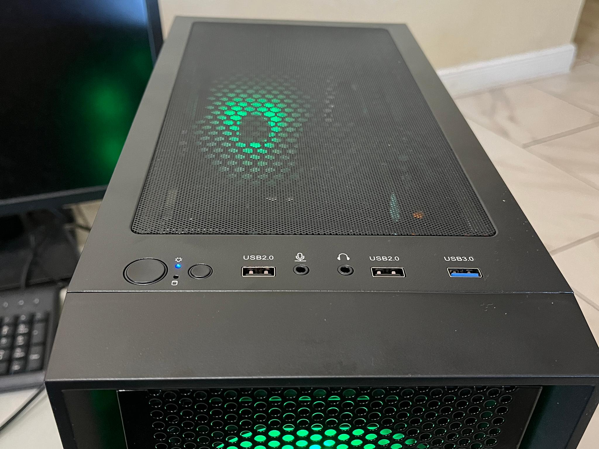 🖥️🔥NVIDIA RTX 2060 Super, Intel i5-7500, 16GB RAM, 870 GB Storage, High Performance RGB Gaming PC
