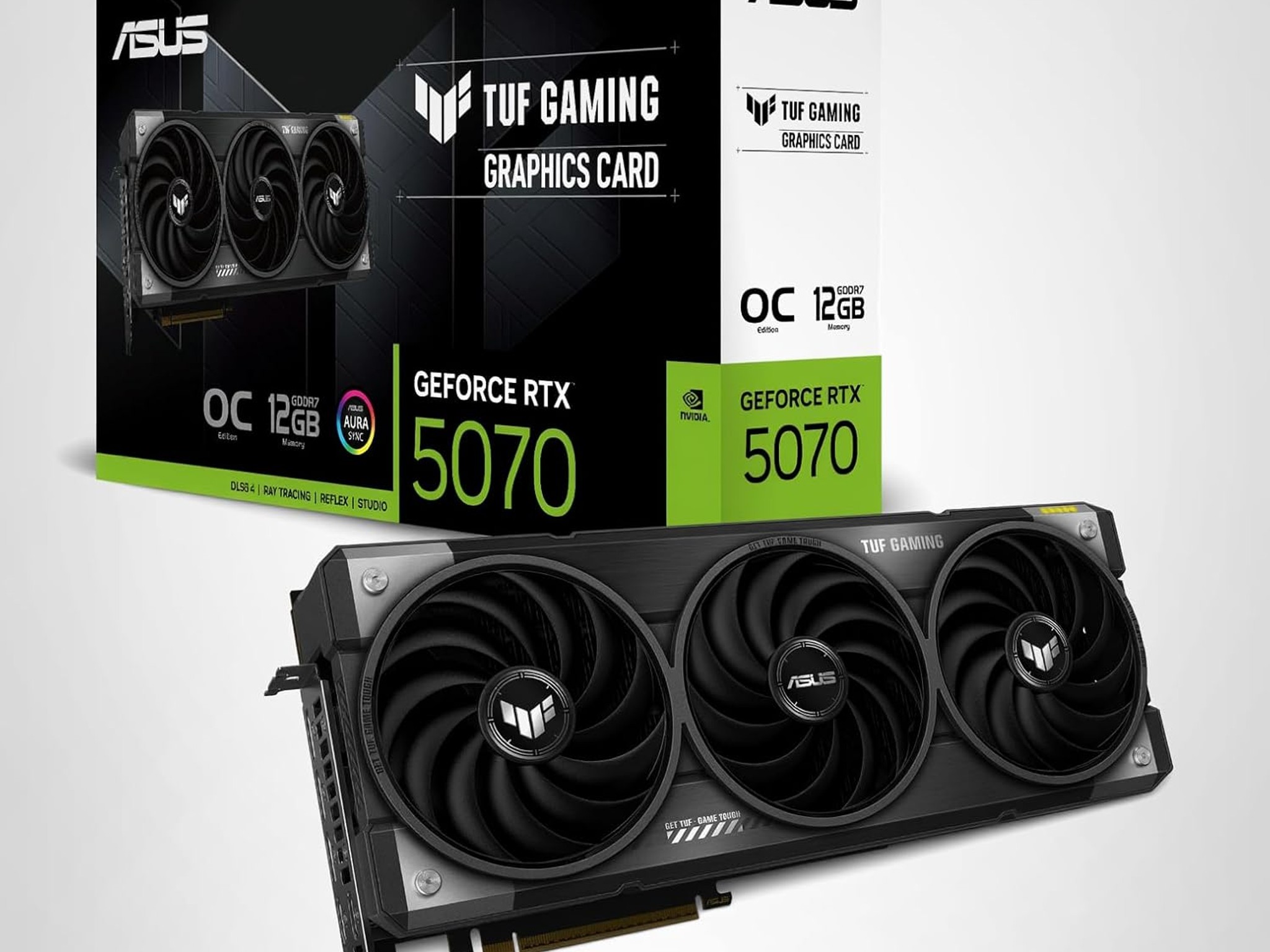 RTX 5070 12GB ASUS TUF Gaming GeForce GDDR7 OC Edition Gaming Graphics Card