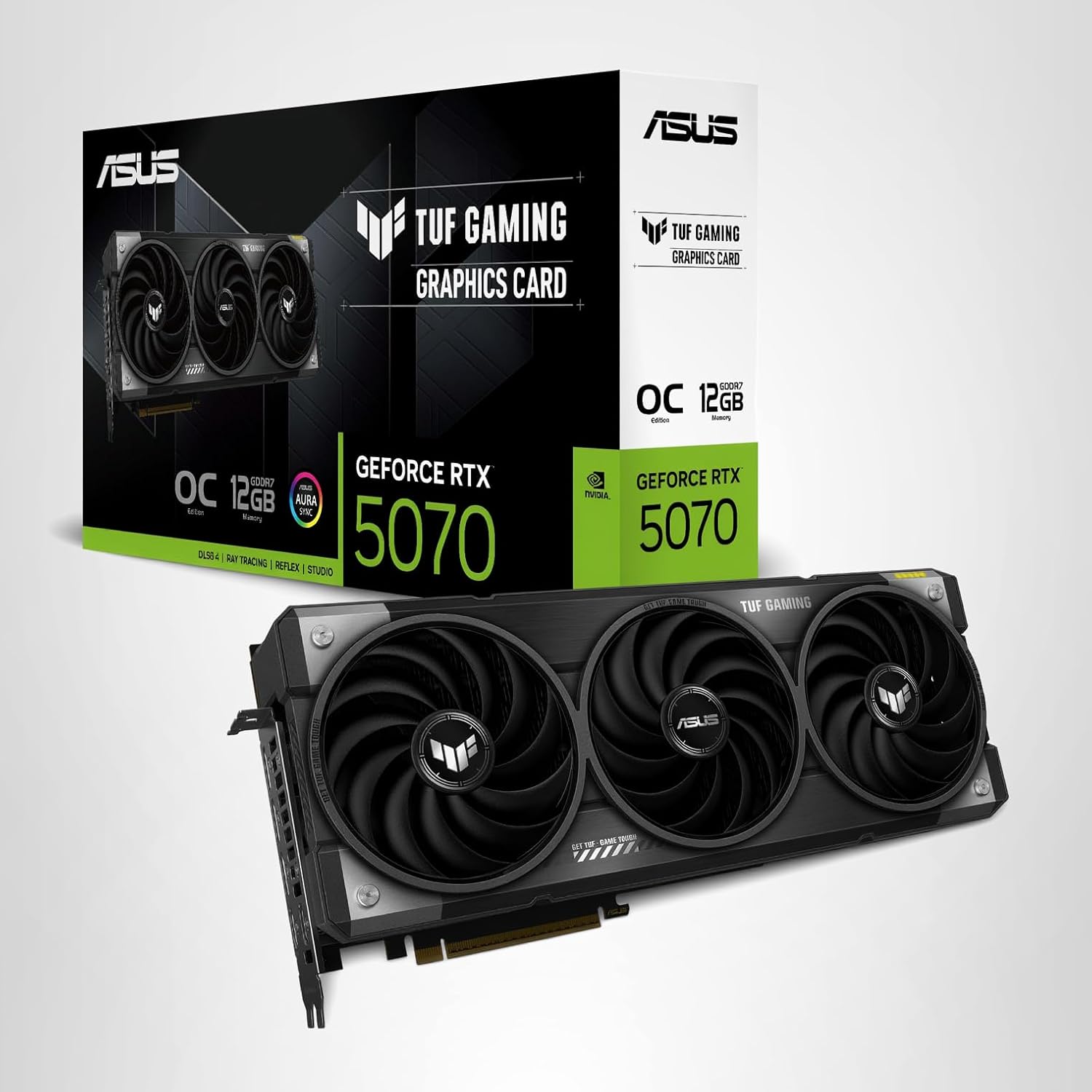 RTX 5070 12GB ASUS TUF Gaming GeForce GDDR7 OC Edition Gaming Graphics Card