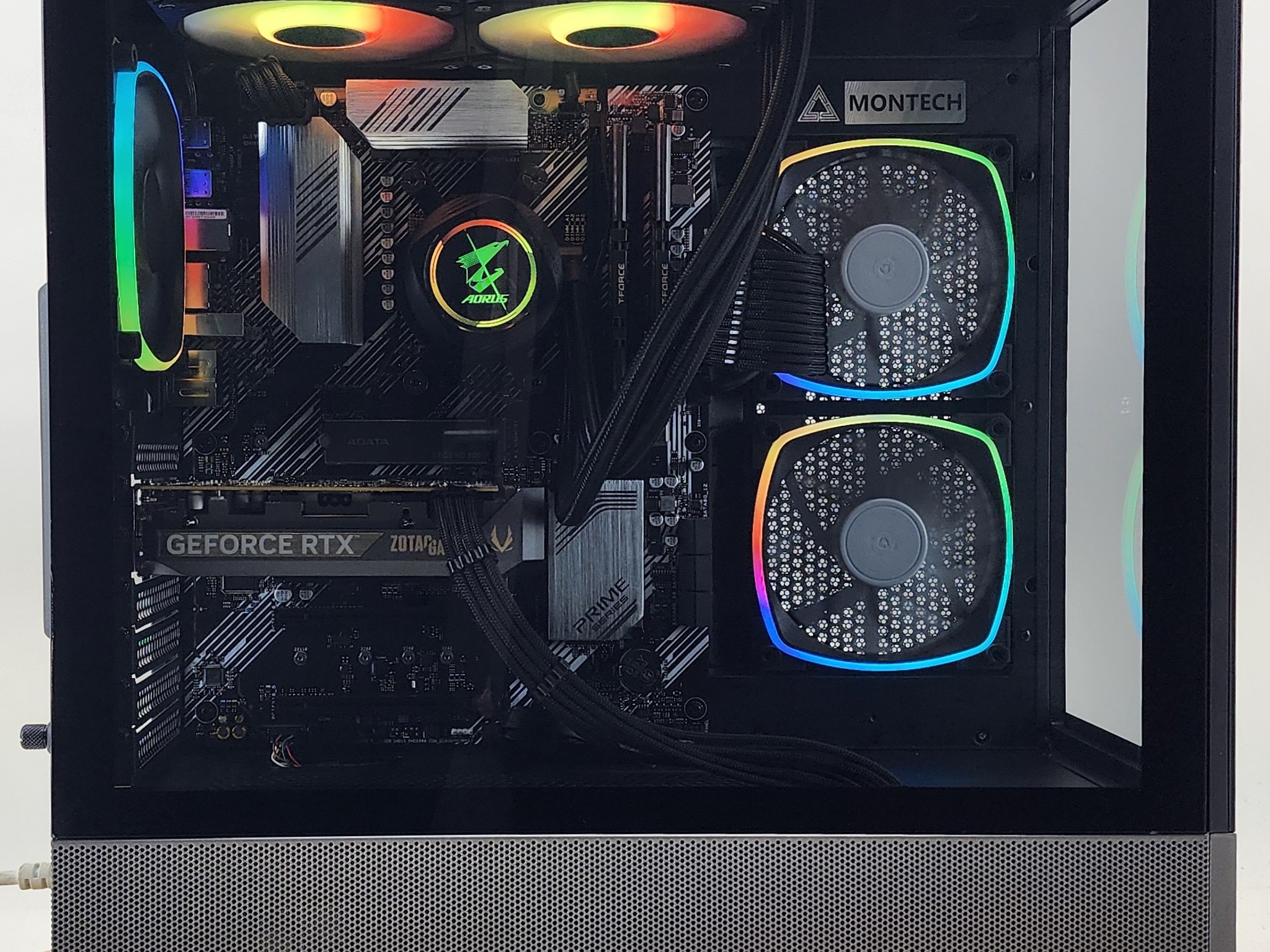 Gaming PC Ryzen 7 5700X 16GB RAM 1TB SSD RTX 5060  8GB Windows 11 Computer