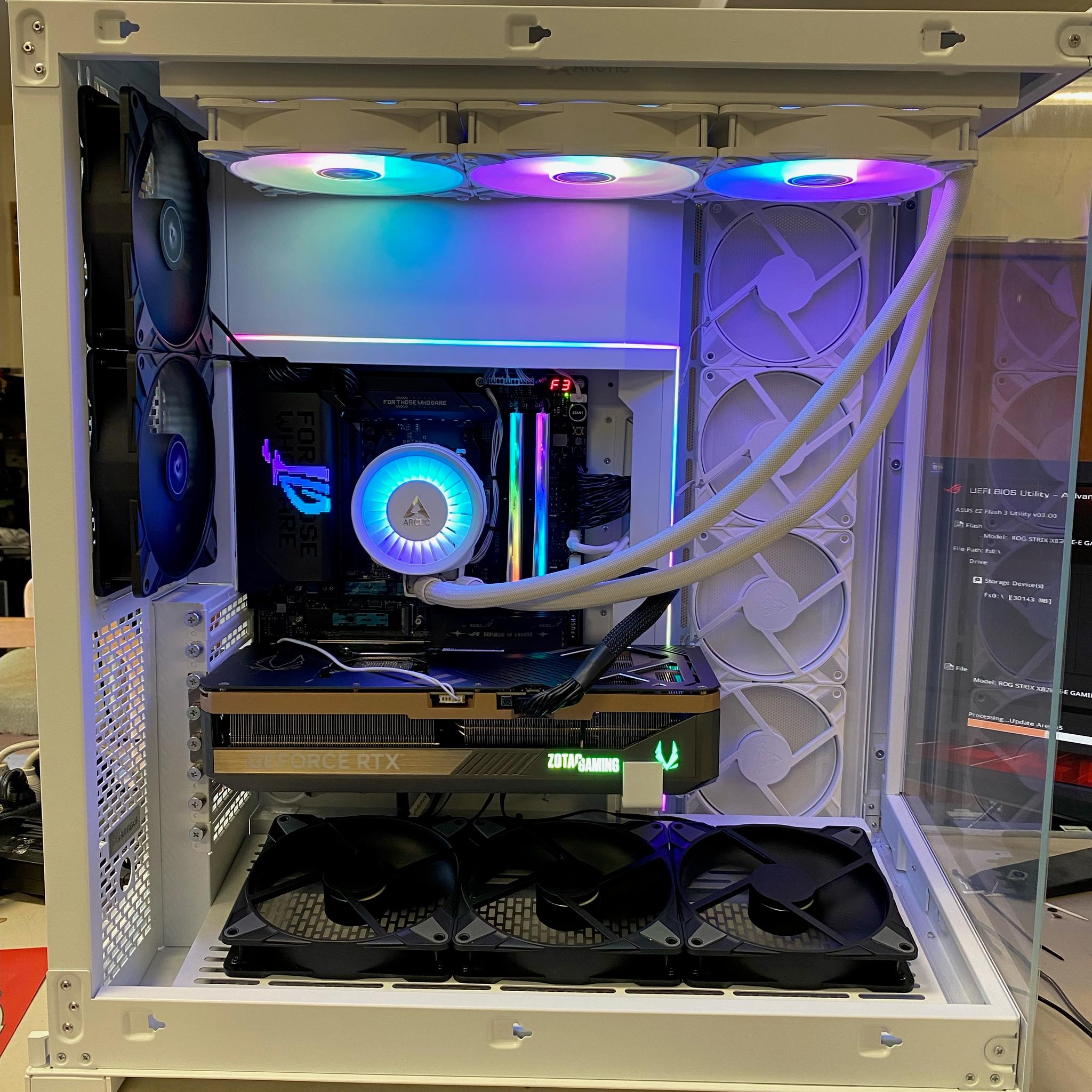 GeForce RTX 5090 Custom Gaming PC - Ryzen 9 9950X3D, 64GB RAM, 4TB NVMe SSD